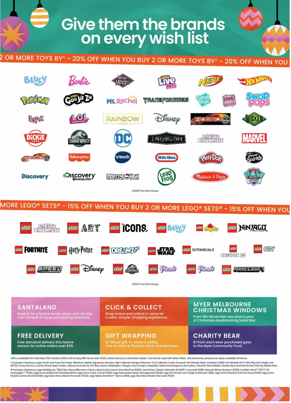 Myer Catalogues from 27 October