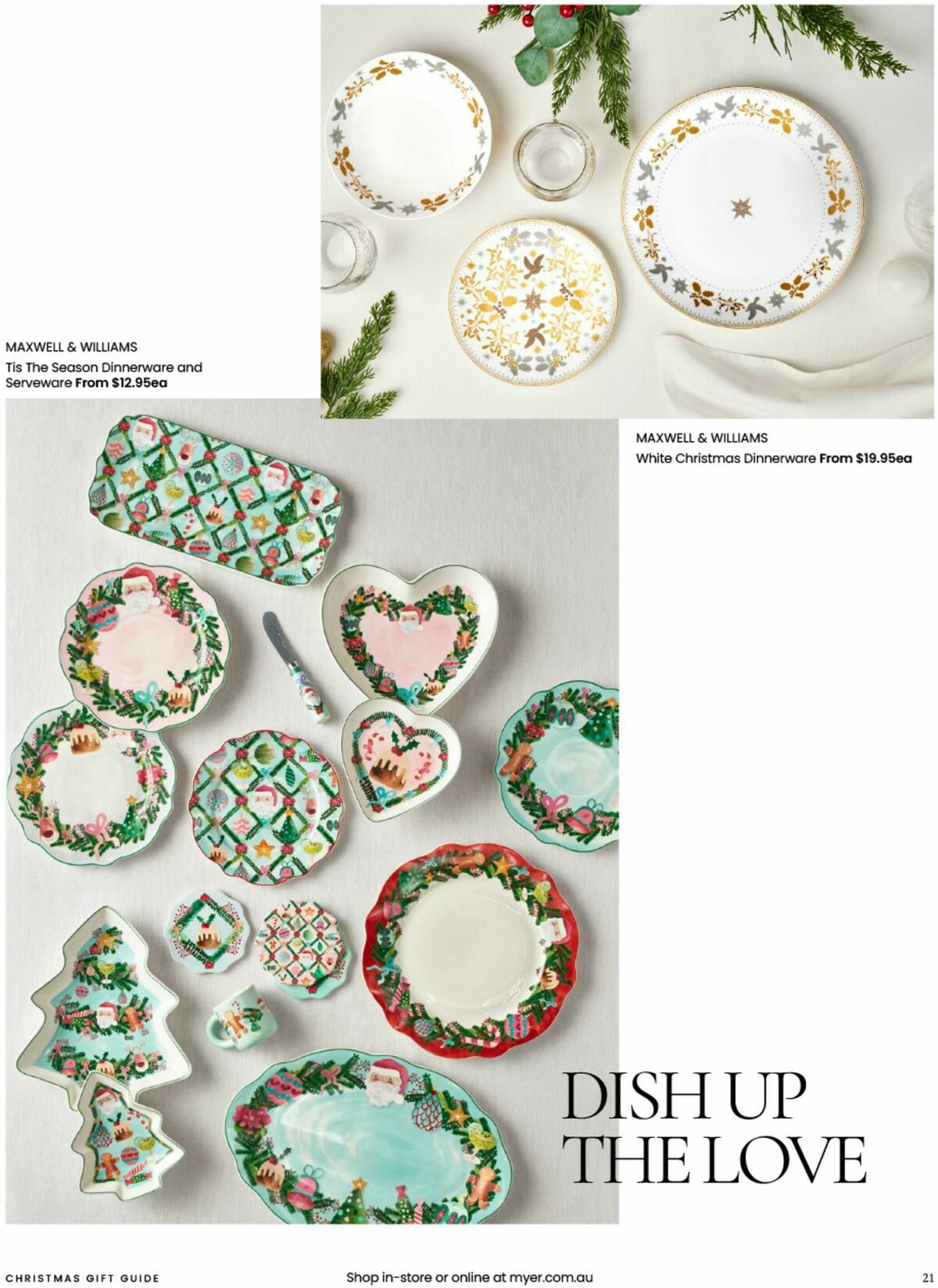 Myer Christmas Gift Guide Catalogues from 3 November