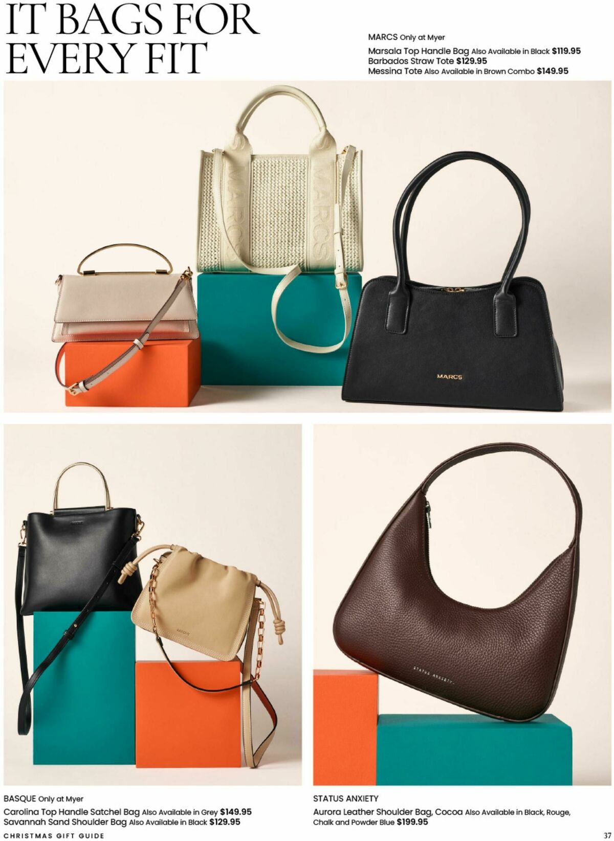 Myer Christmas Gift Guide Catalogues from 3 November