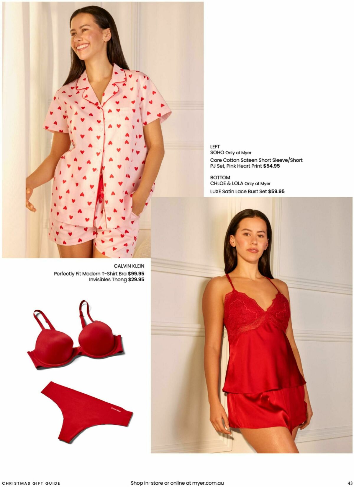 Myer Christmas Gift Guide Catalogues from 3 November