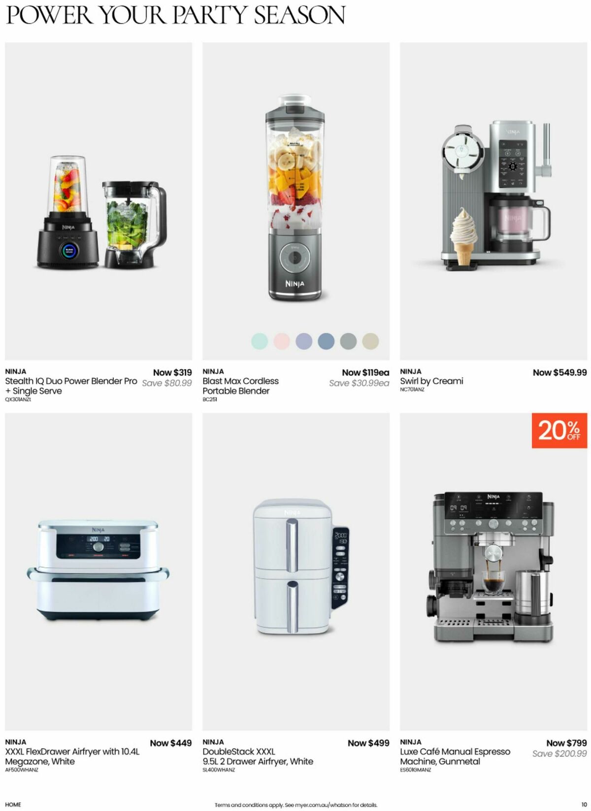 Myer Catalogues from 11 November