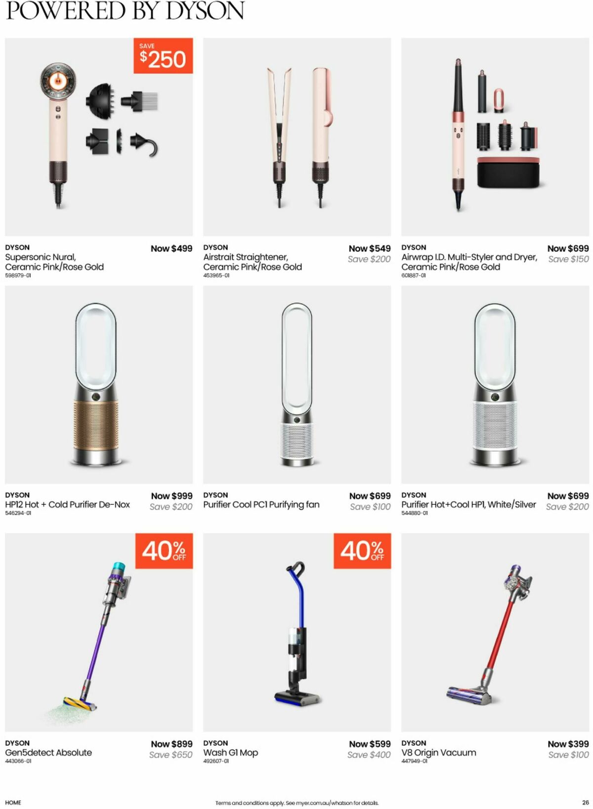 Myer Catalogues from 11 November