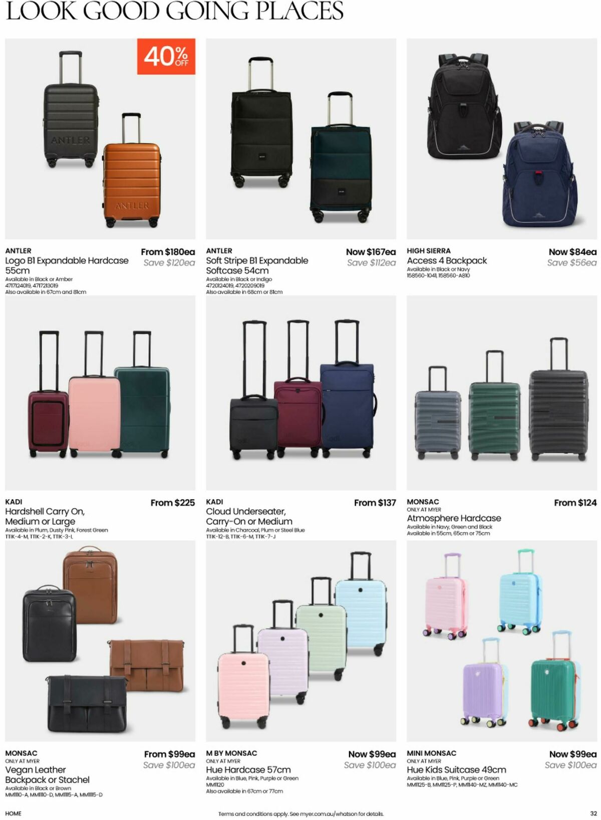 Myer Catalogues from 11 November