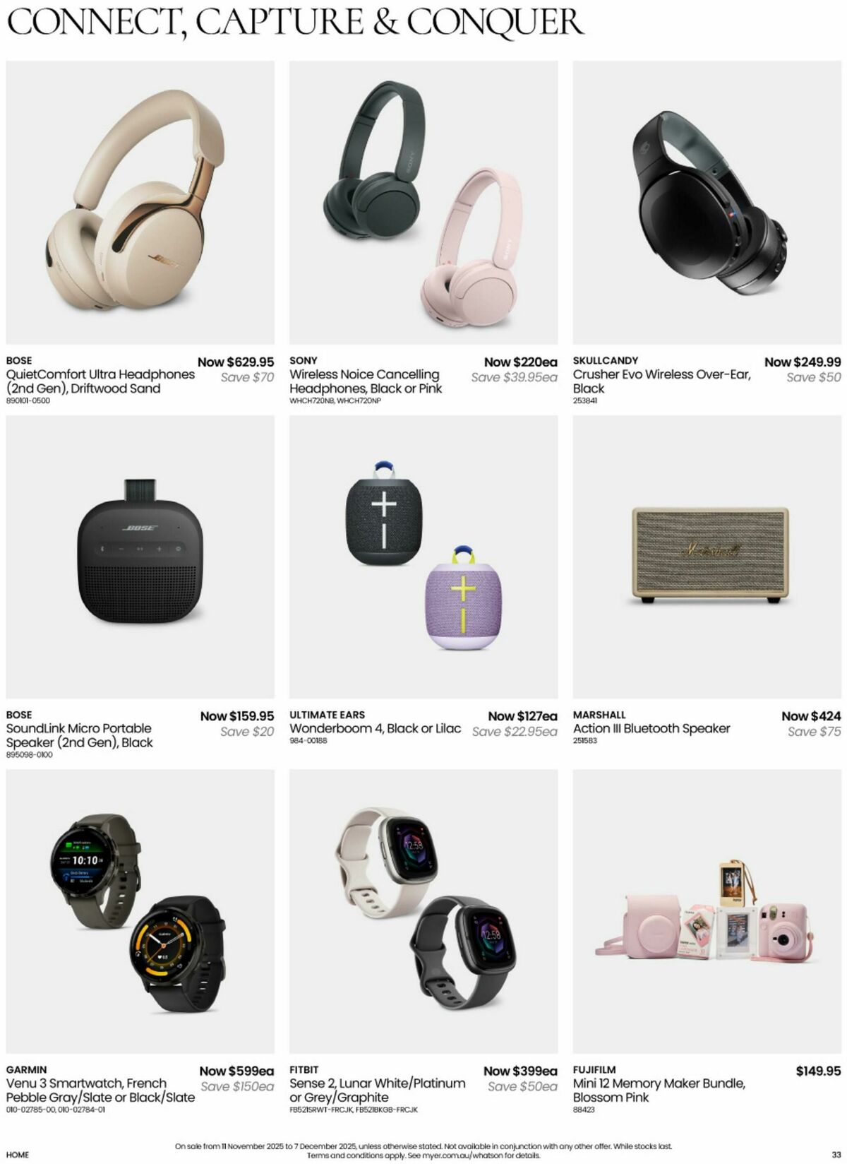 Myer Catalogues from 11 November