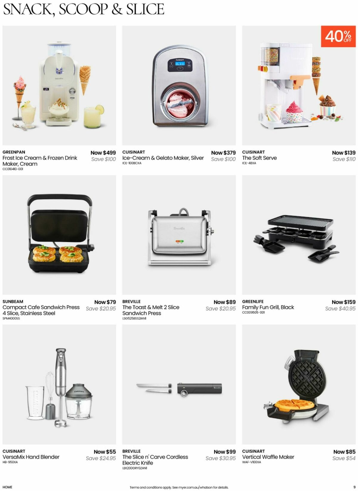 Myer Catalogues from 11 November