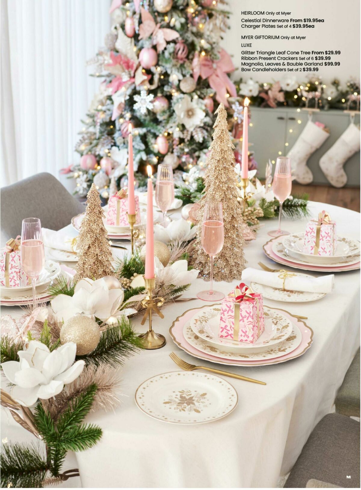 Myer Christmas Home & Entertaining Catalogues from 11 November