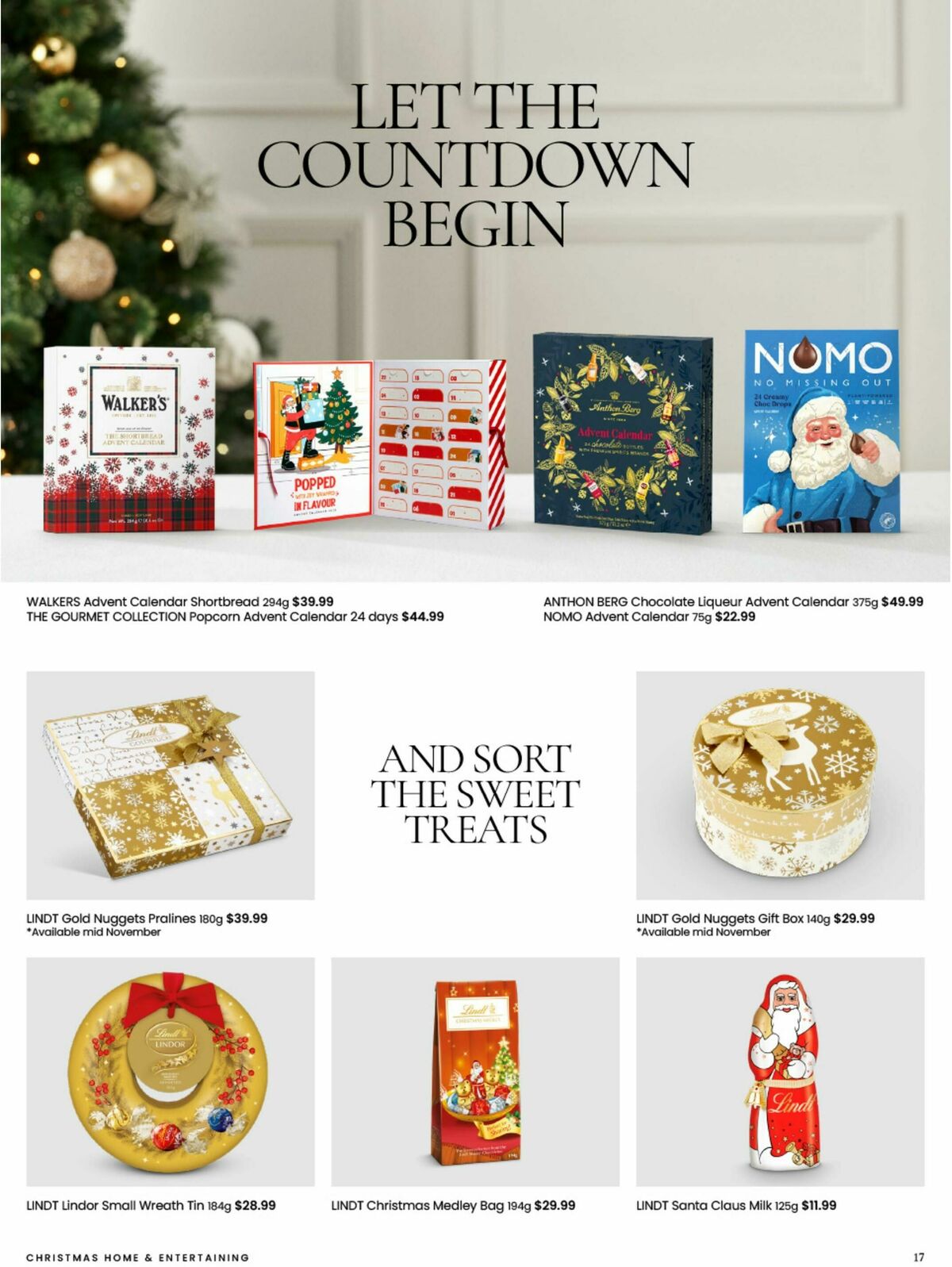 Myer Christmas Home & Entertaining Catalogues from 11 November