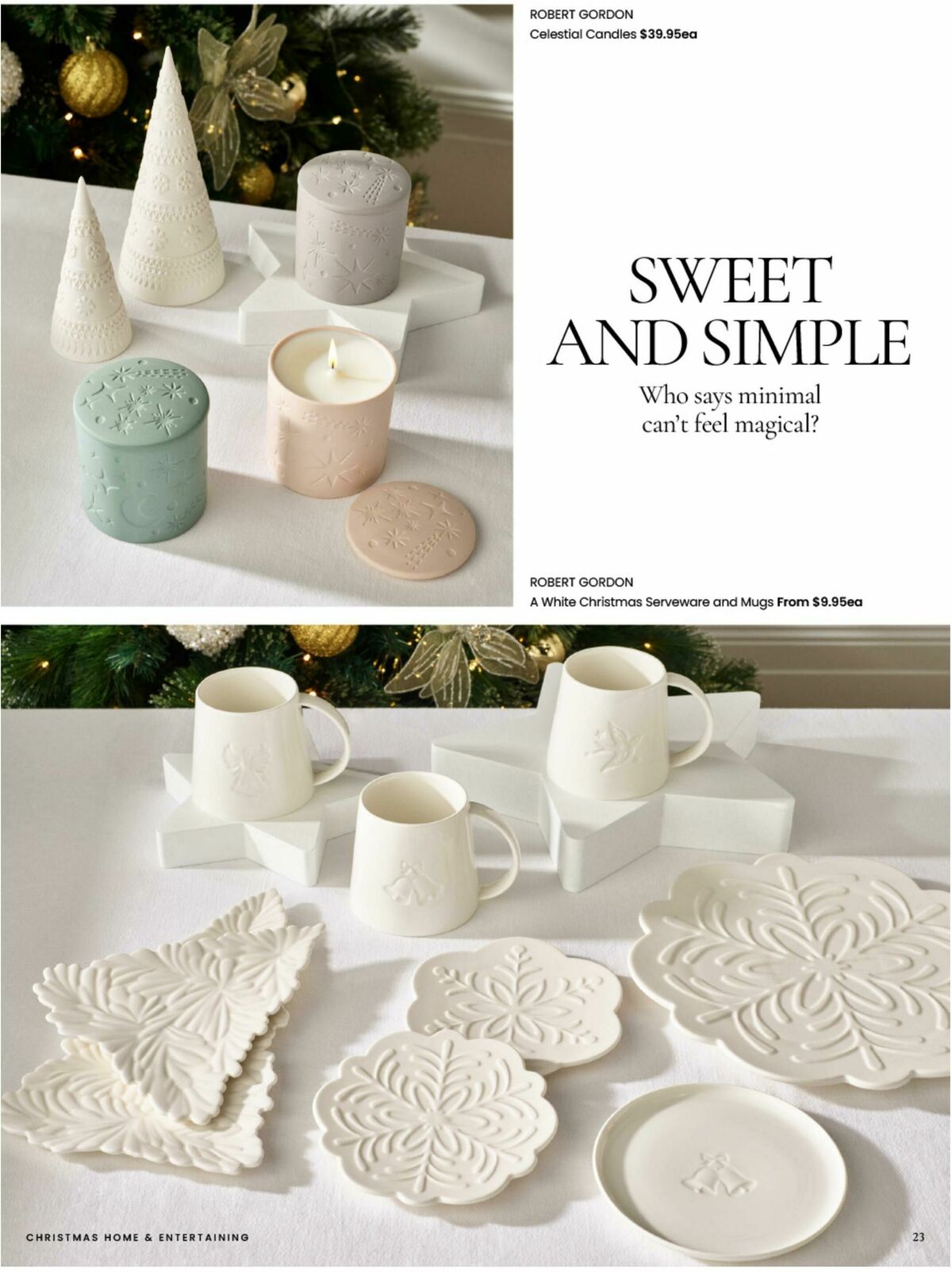 Myer Christmas Home & Entertaining Catalogues from 11 November