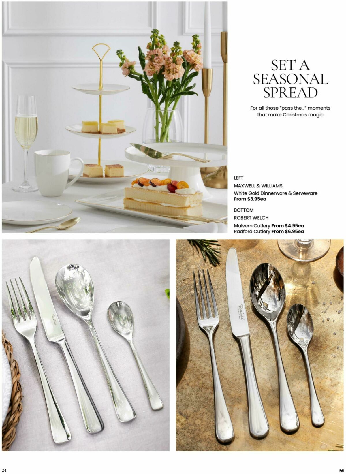 Myer Christmas Home & Entertaining Catalogues from 11 November