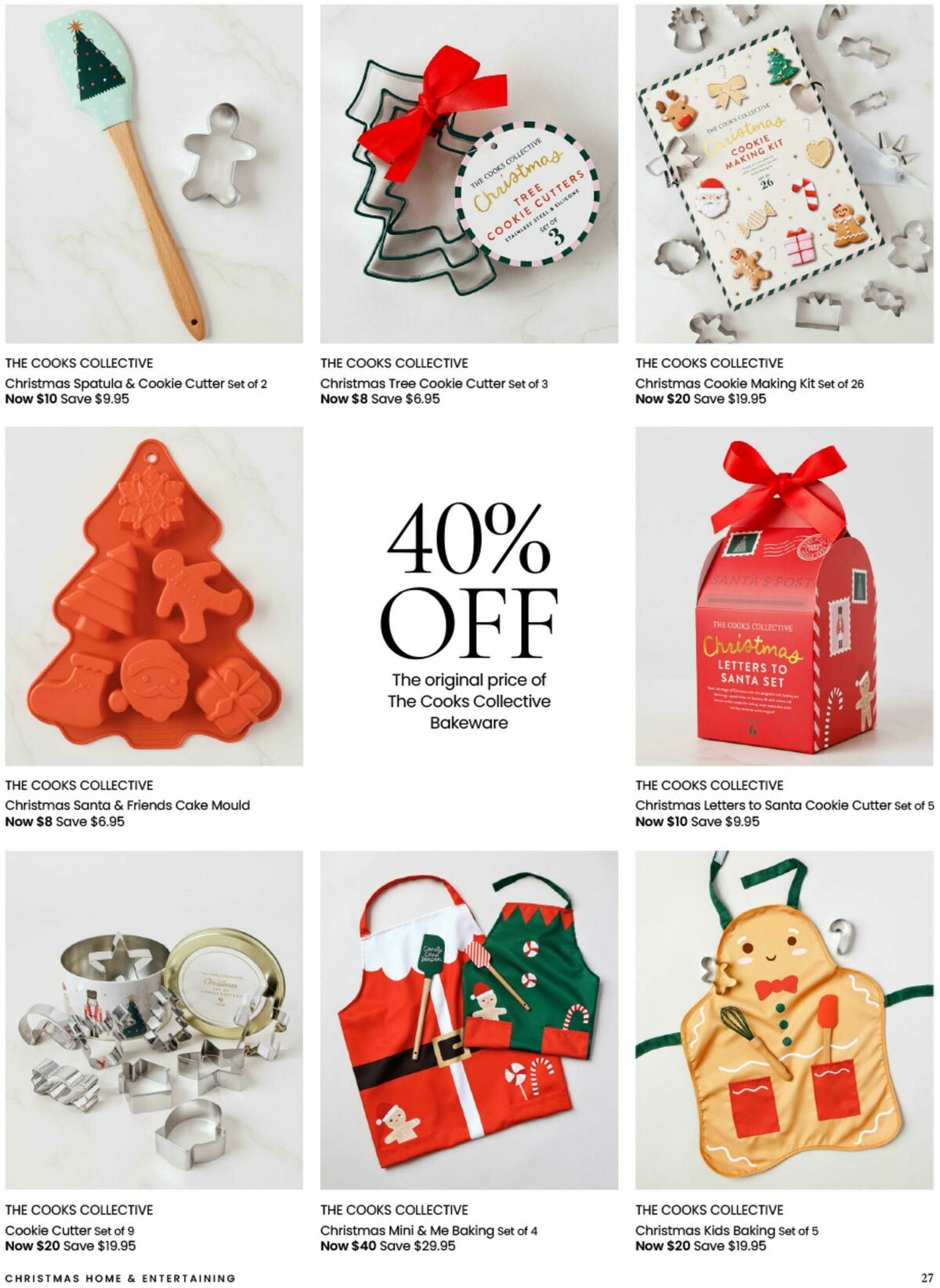 Myer Christmas Home & Entertaining Catalogues from 11 November