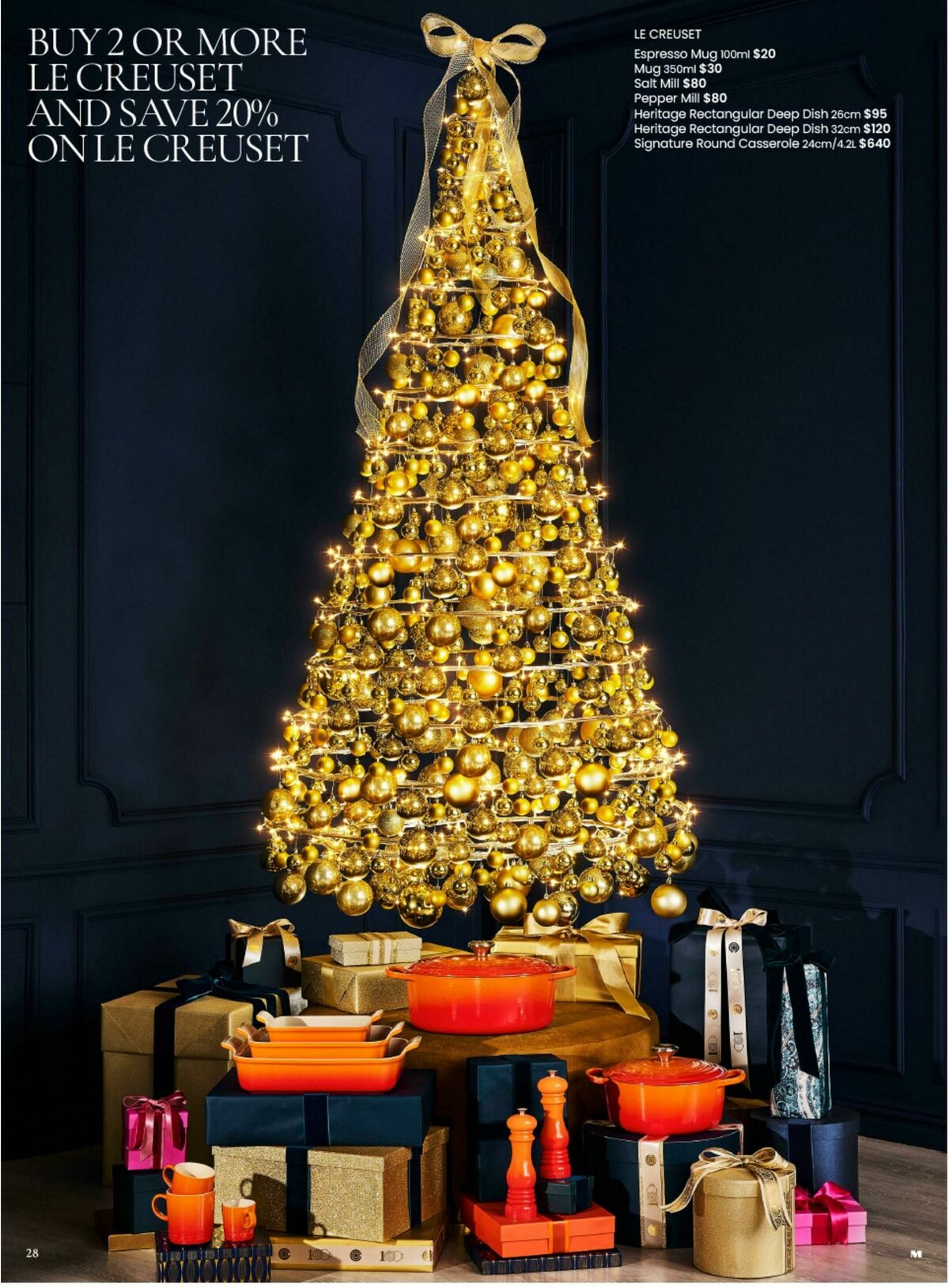 Myer Christmas Home & Entertaining Catalogues from 11 November