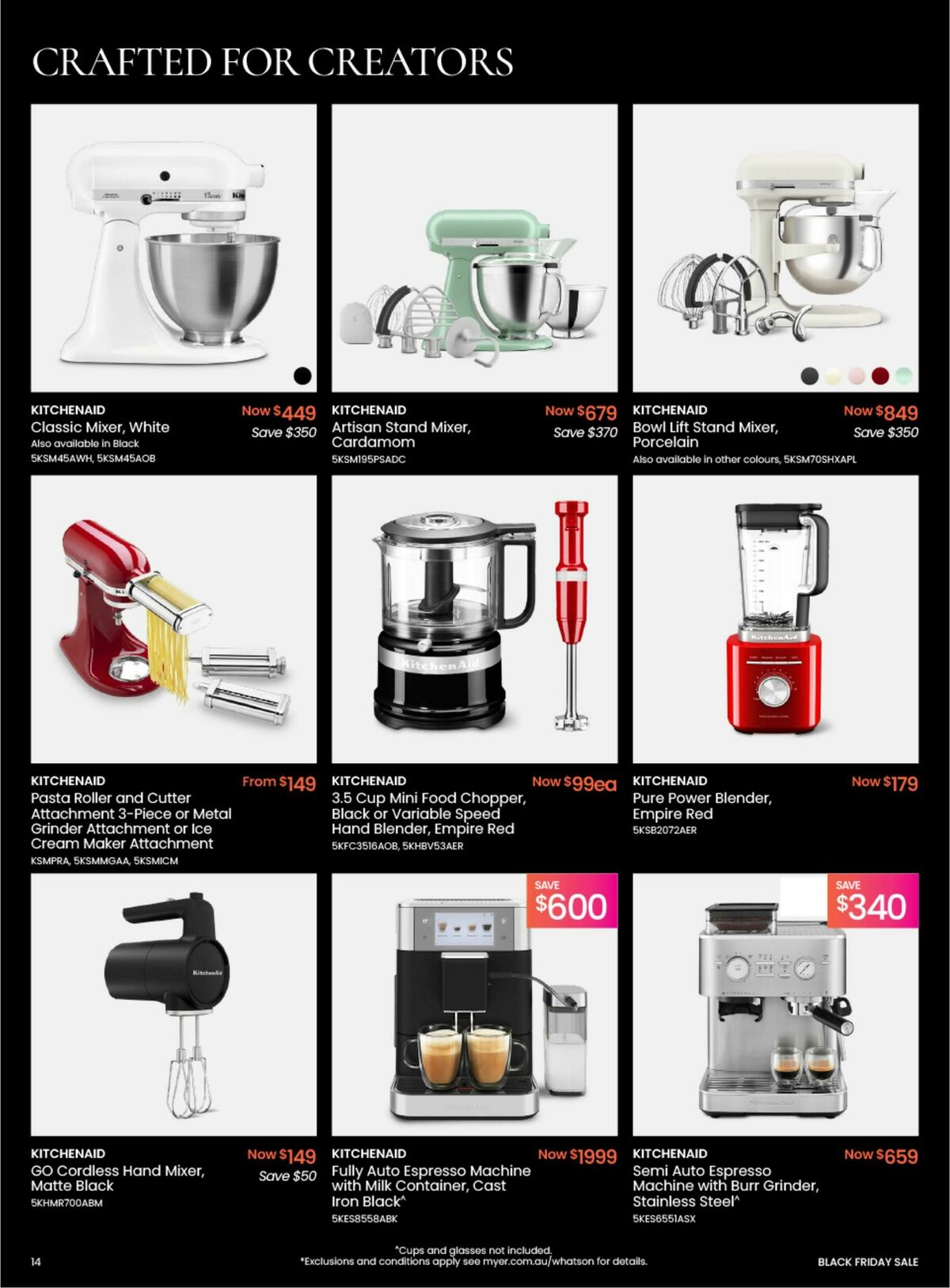 Myer Black Friday Sale Catalogues from 17 November