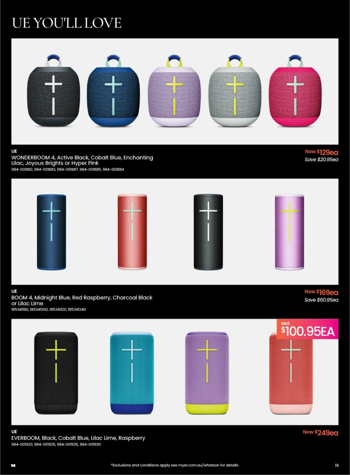 Myer Black Friday Sale Catalogues from 17 November