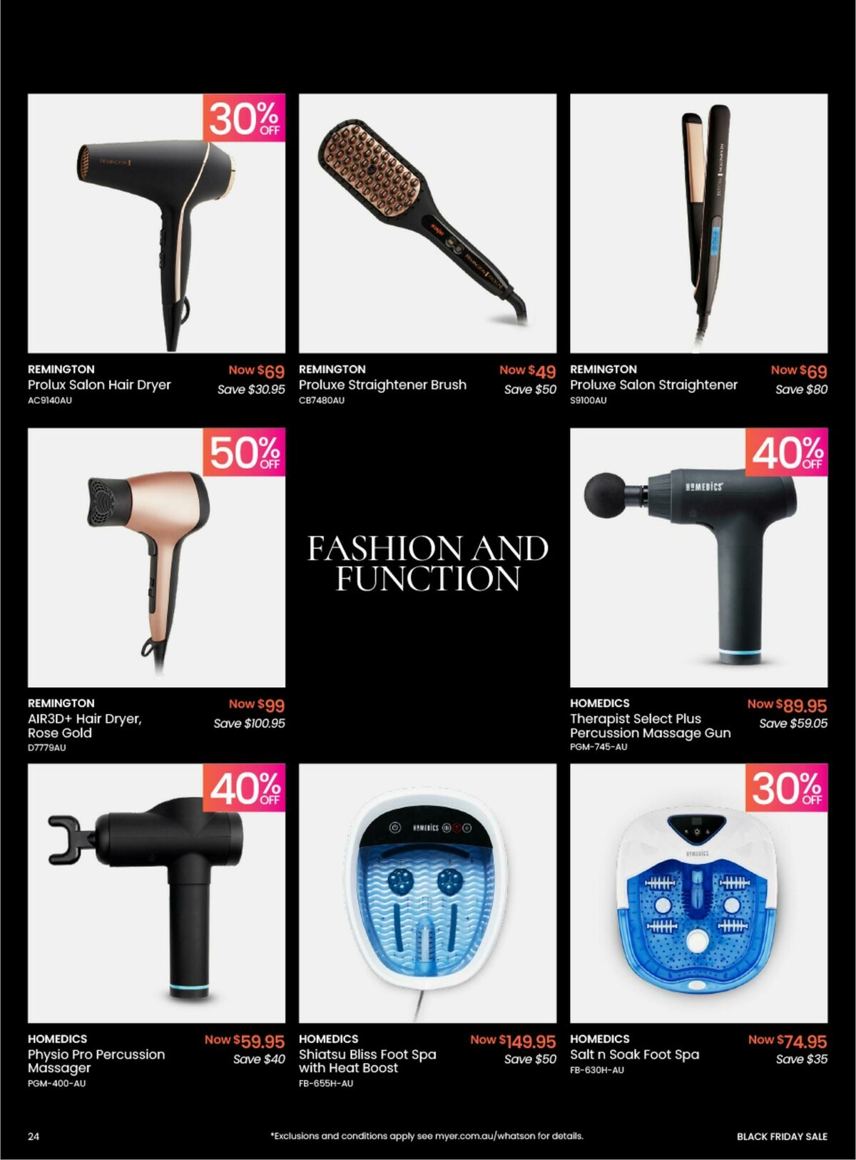 Myer Black Friday Sale Catalogues from 17 November