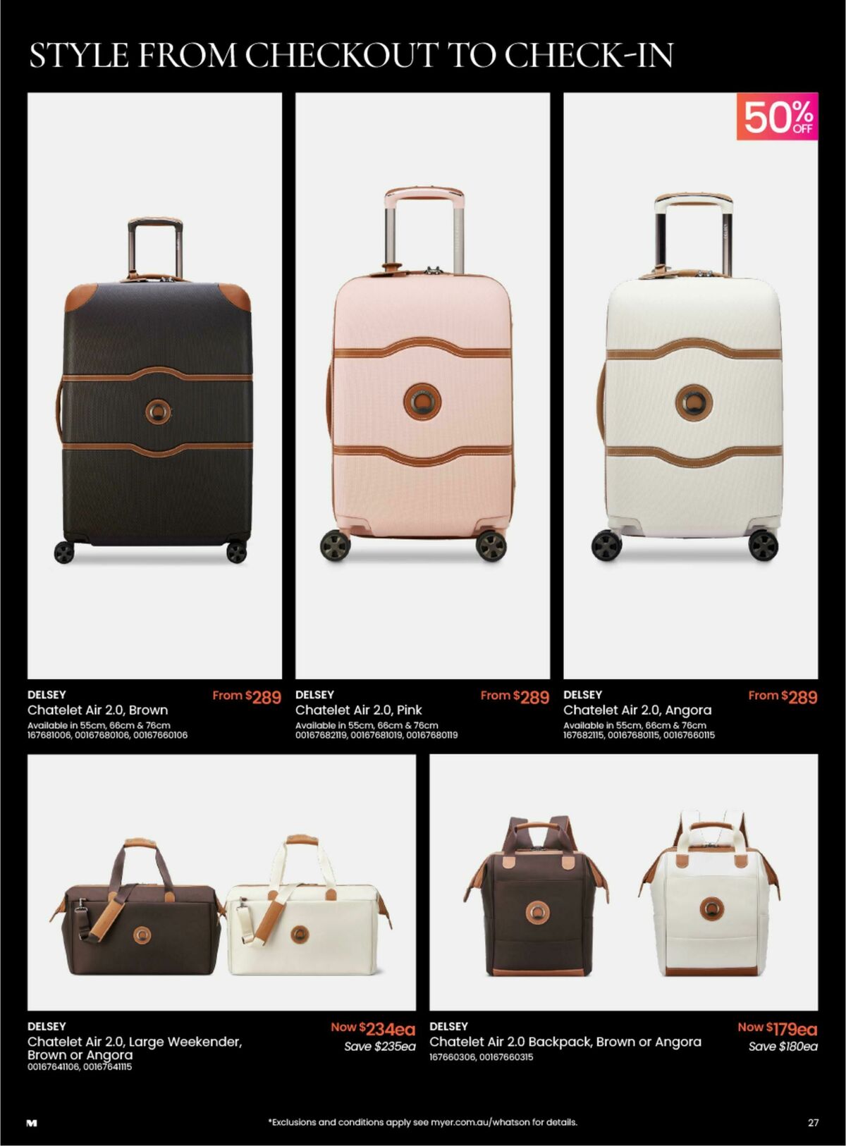 Myer Black Friday Sale Catalogues from 17 November