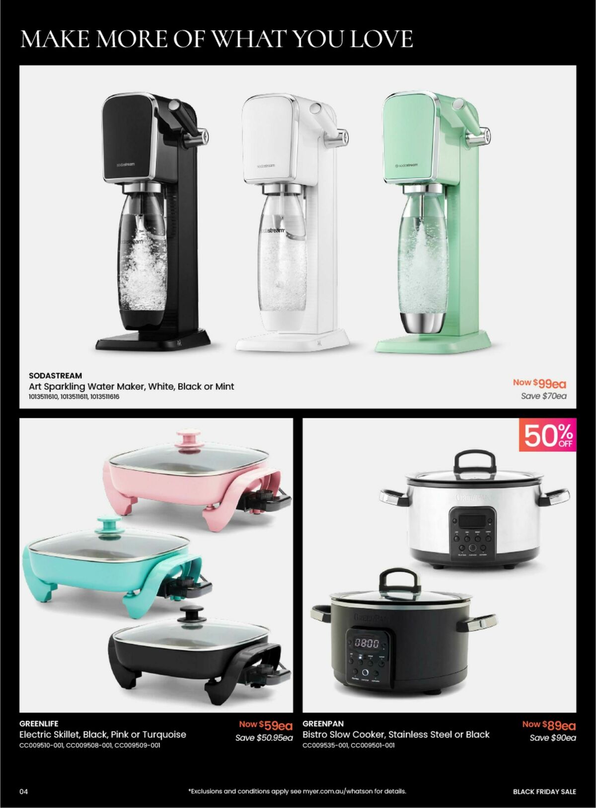 Myer Black Friday Sale Catalogues from 17 November