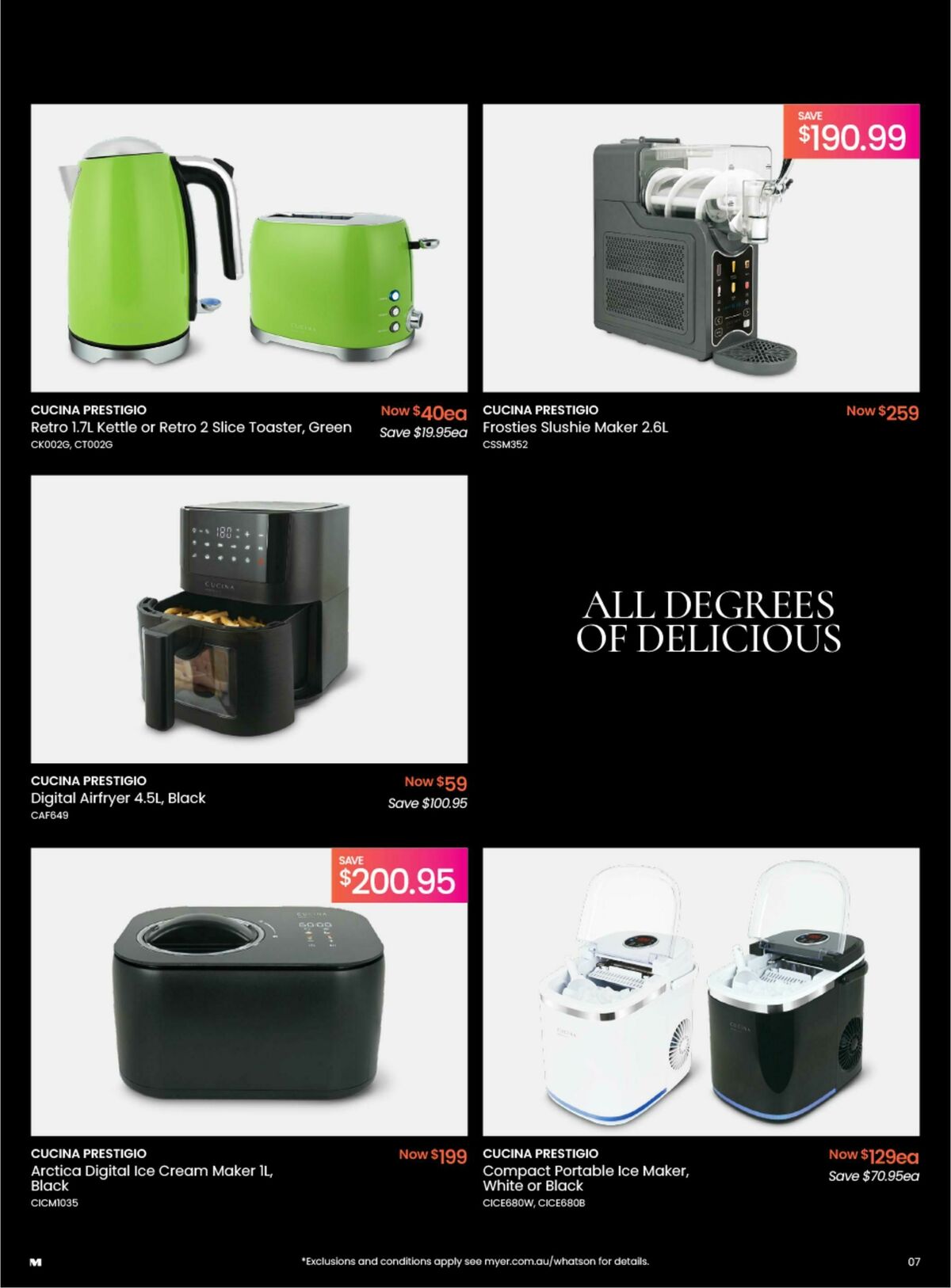 Myer Black Friday Sale Catalogues from 17 November