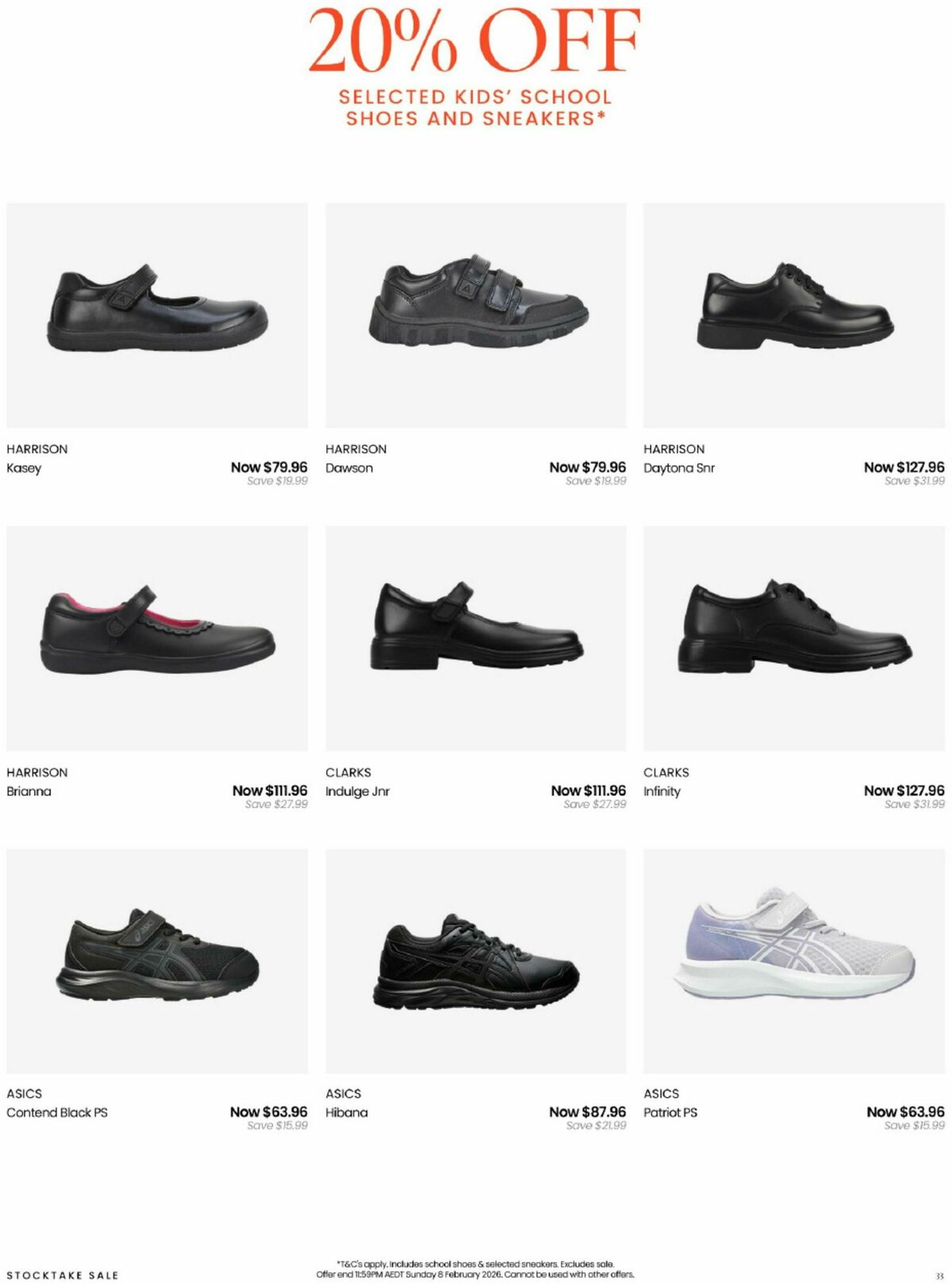 Myer Stocktake Sale Catalogues from 26 December