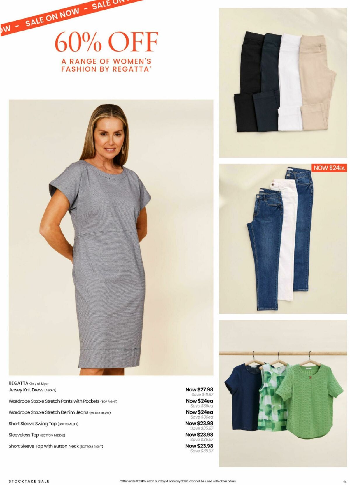 Myer Stocktake Sale Catalogues from 26 December