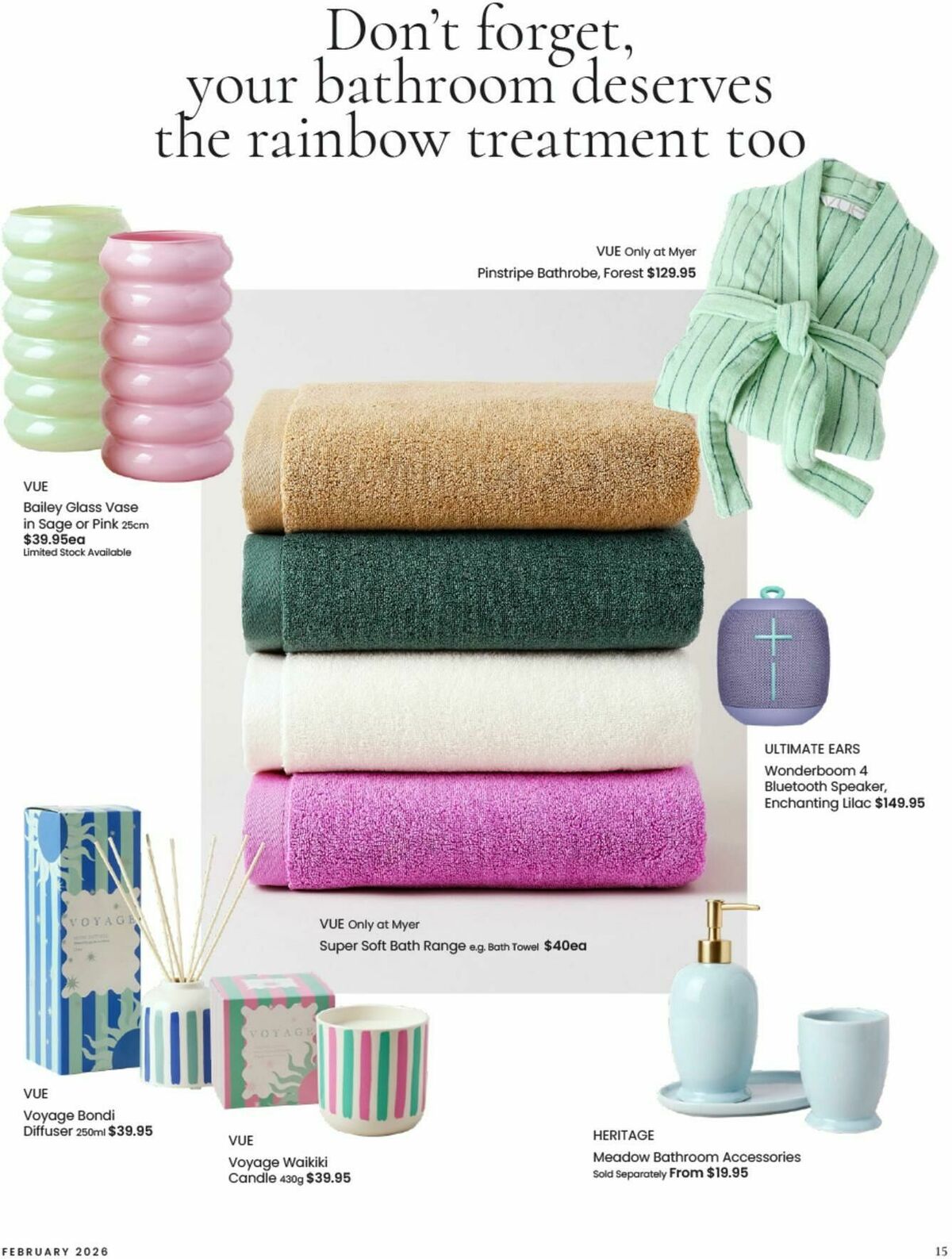 Myer Catalogues from 3 February