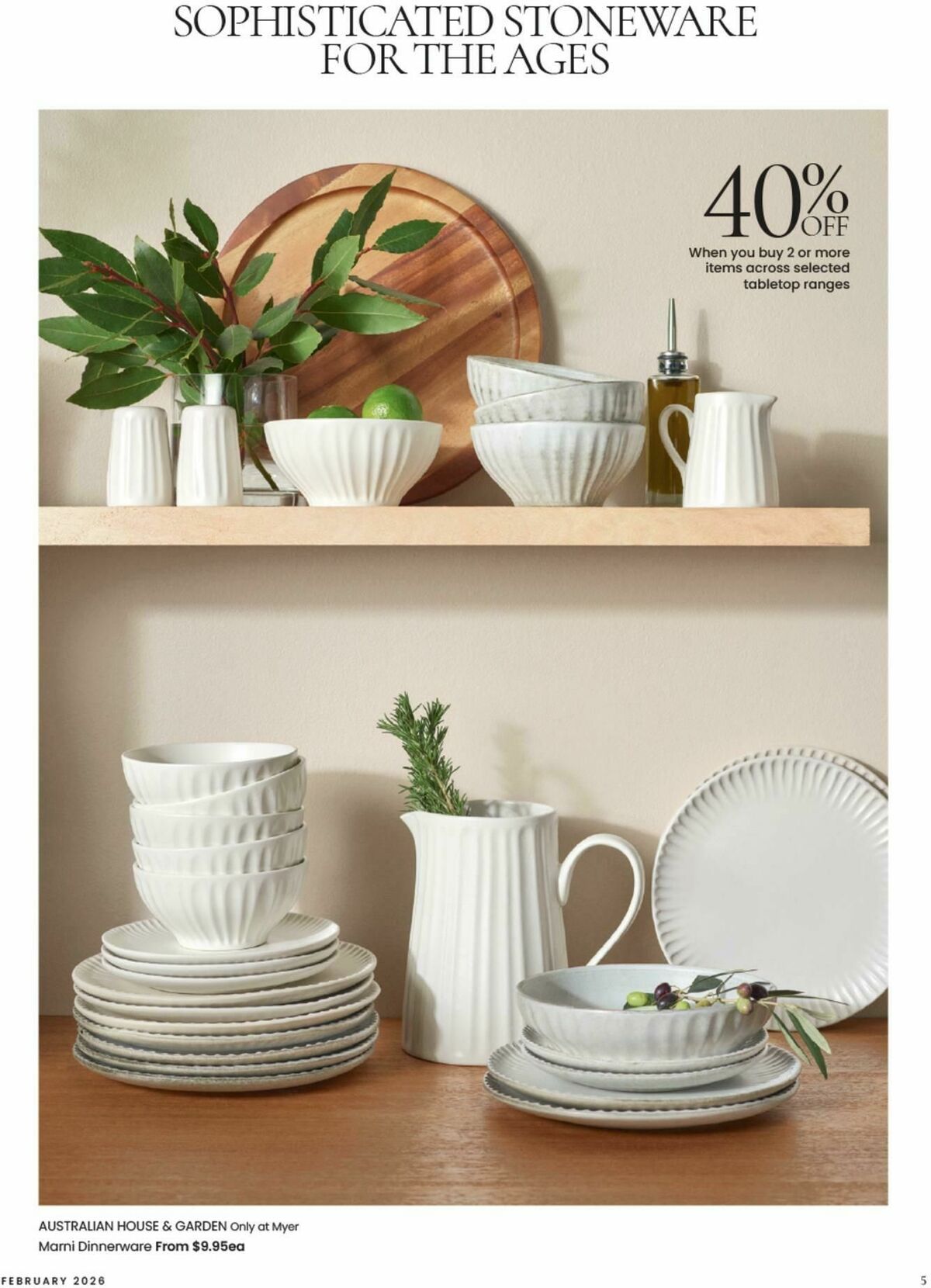 Myer Catalogues from 3 February