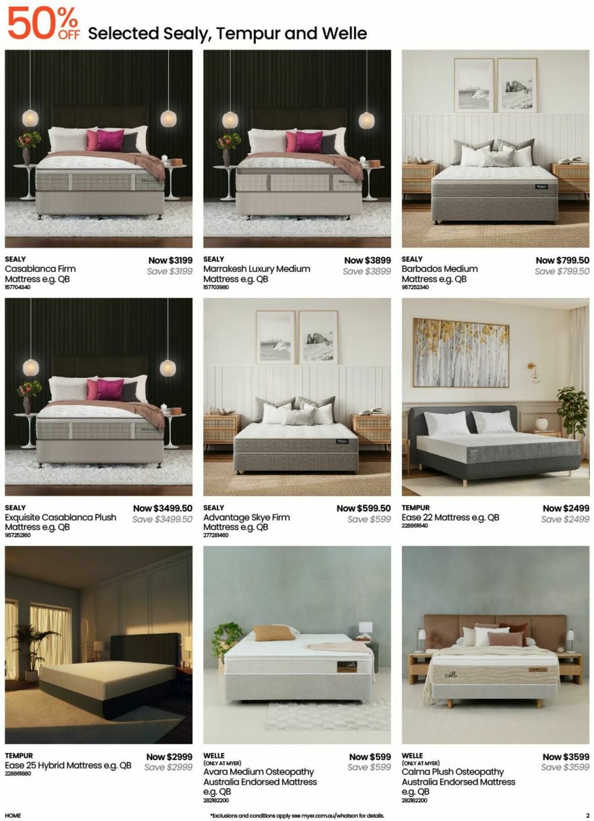 Myer Bed, Bath and Living Essentials Catalogues from 10 February