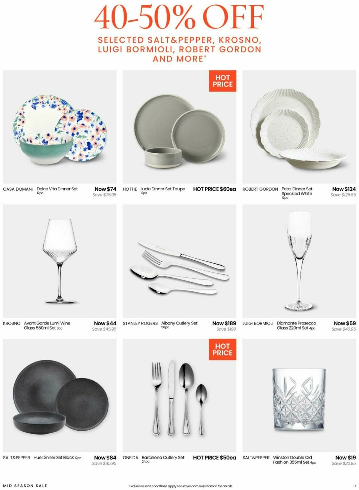 Myer Catalogues from 4 March