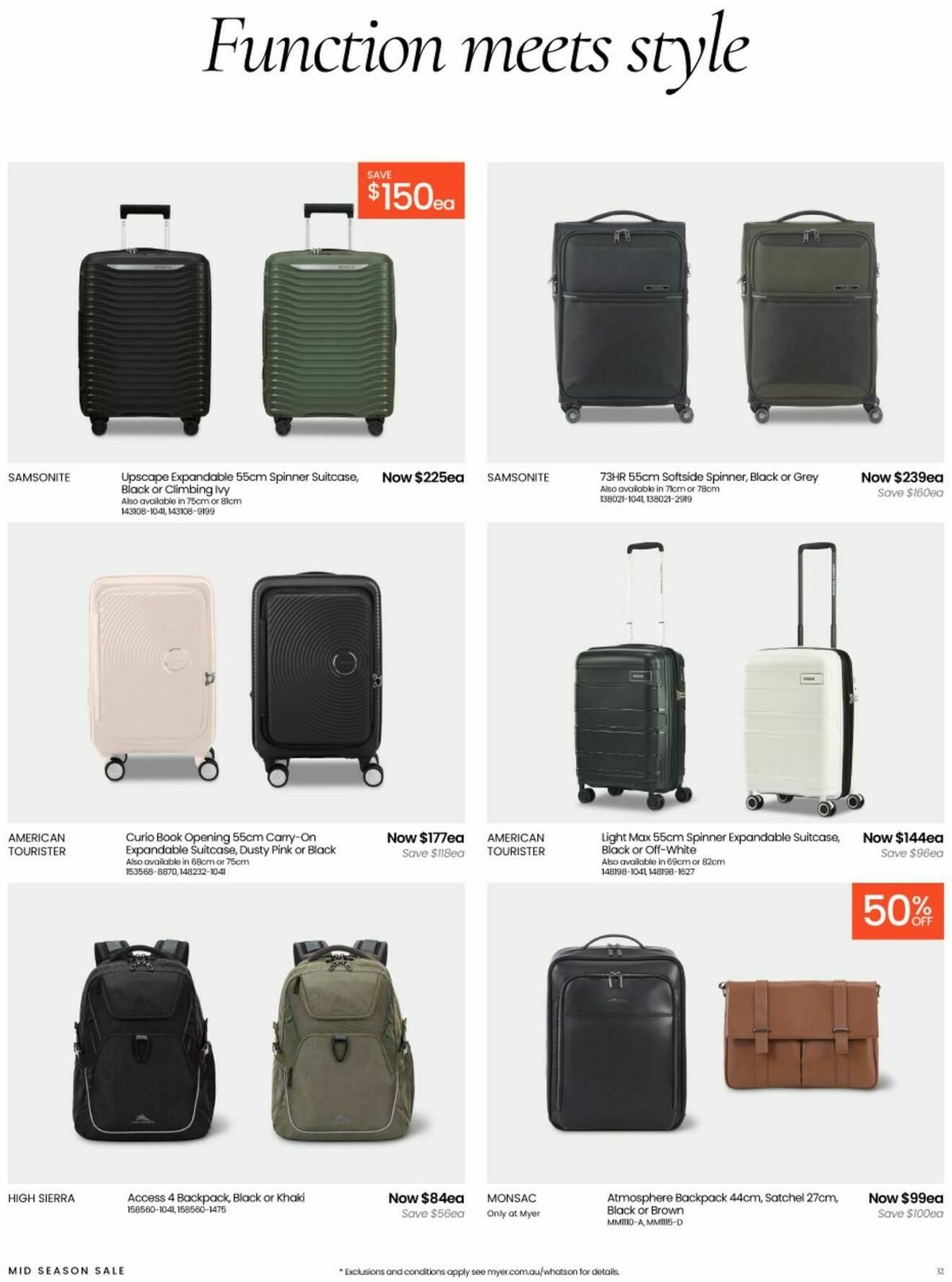 Myer Catalogues from 4 March