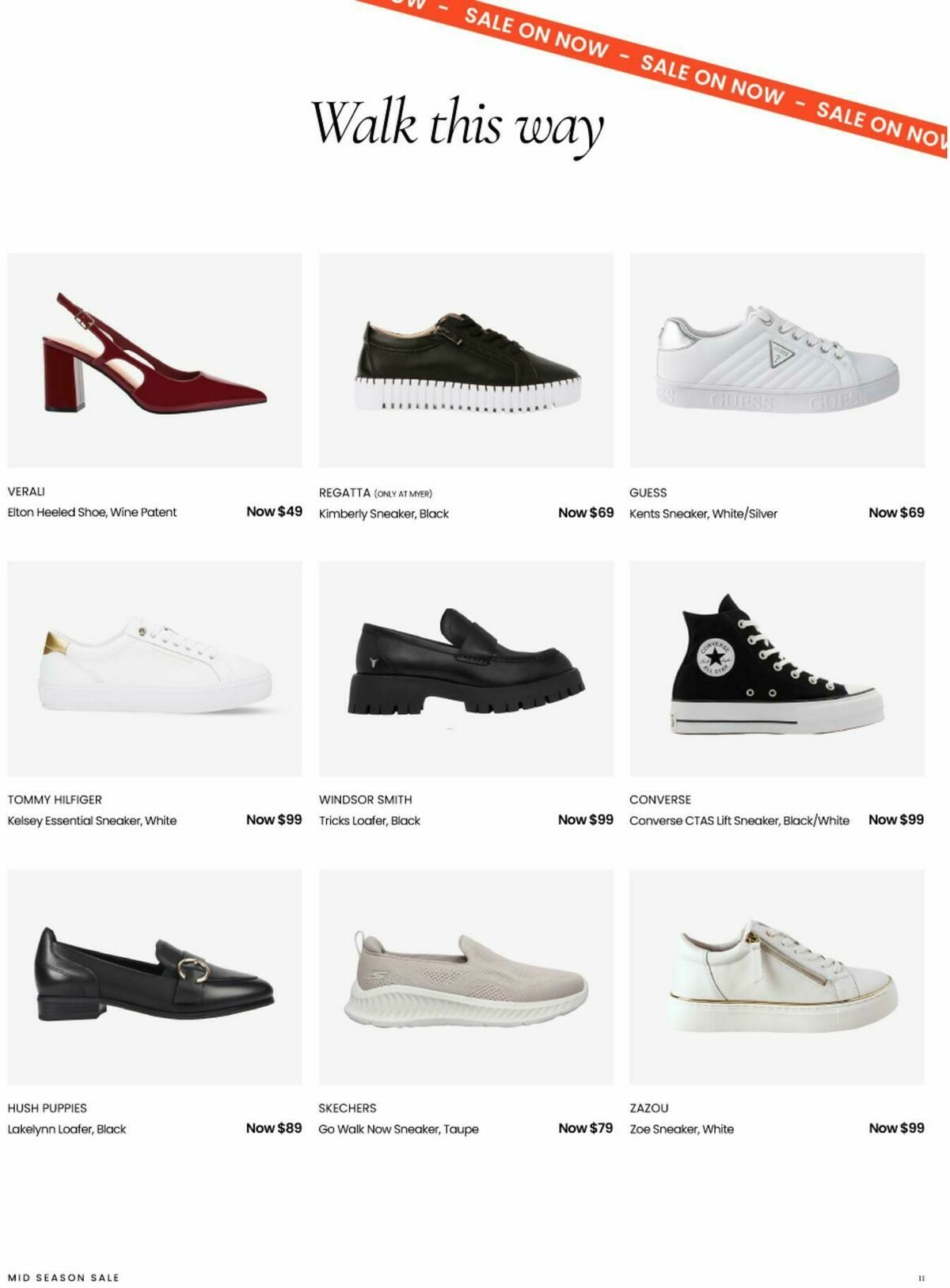 Myer Mid Season Sale Catalogues from 4 March