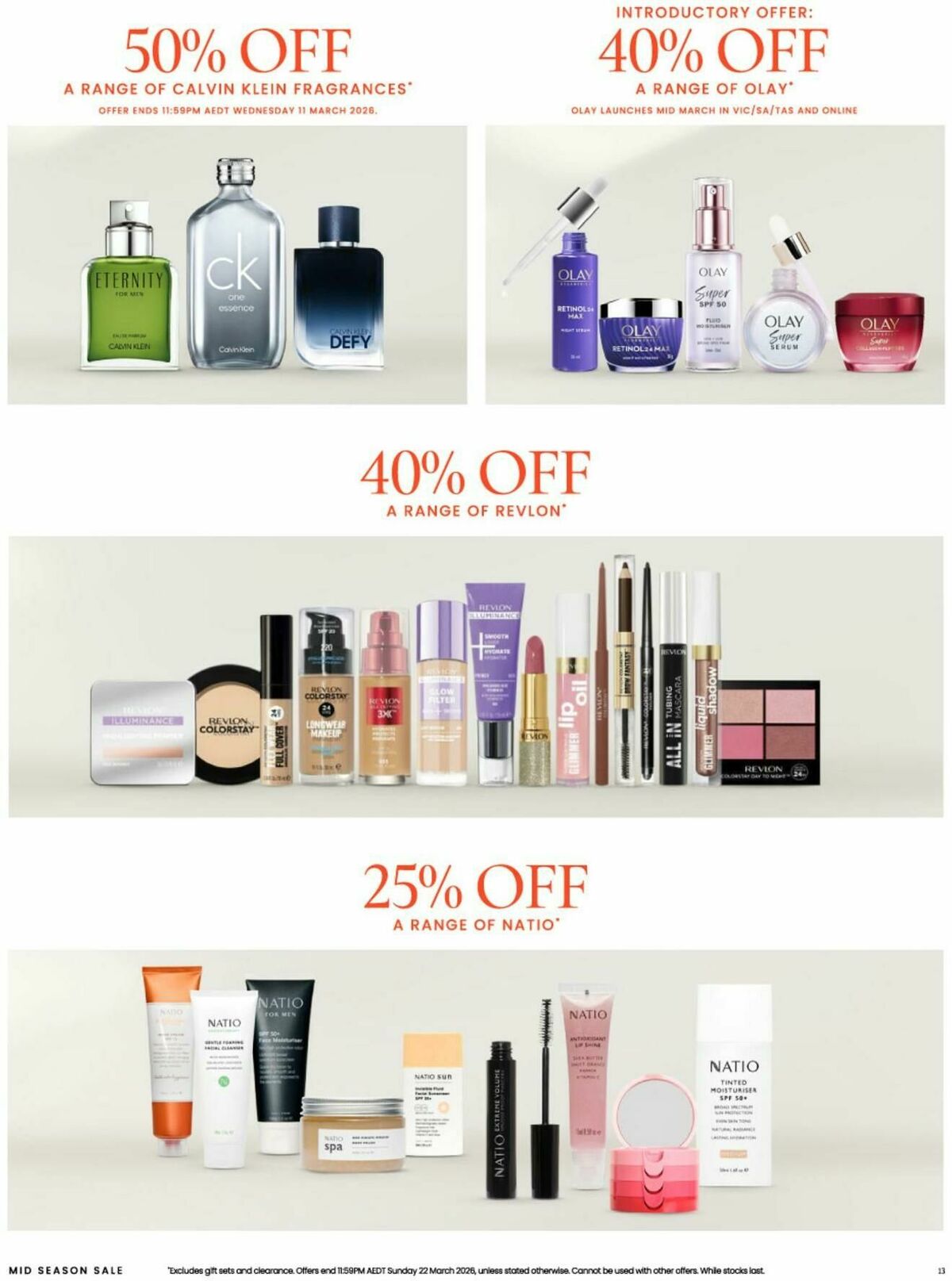 Myer Mid Season Sale Catalogues from 4 March