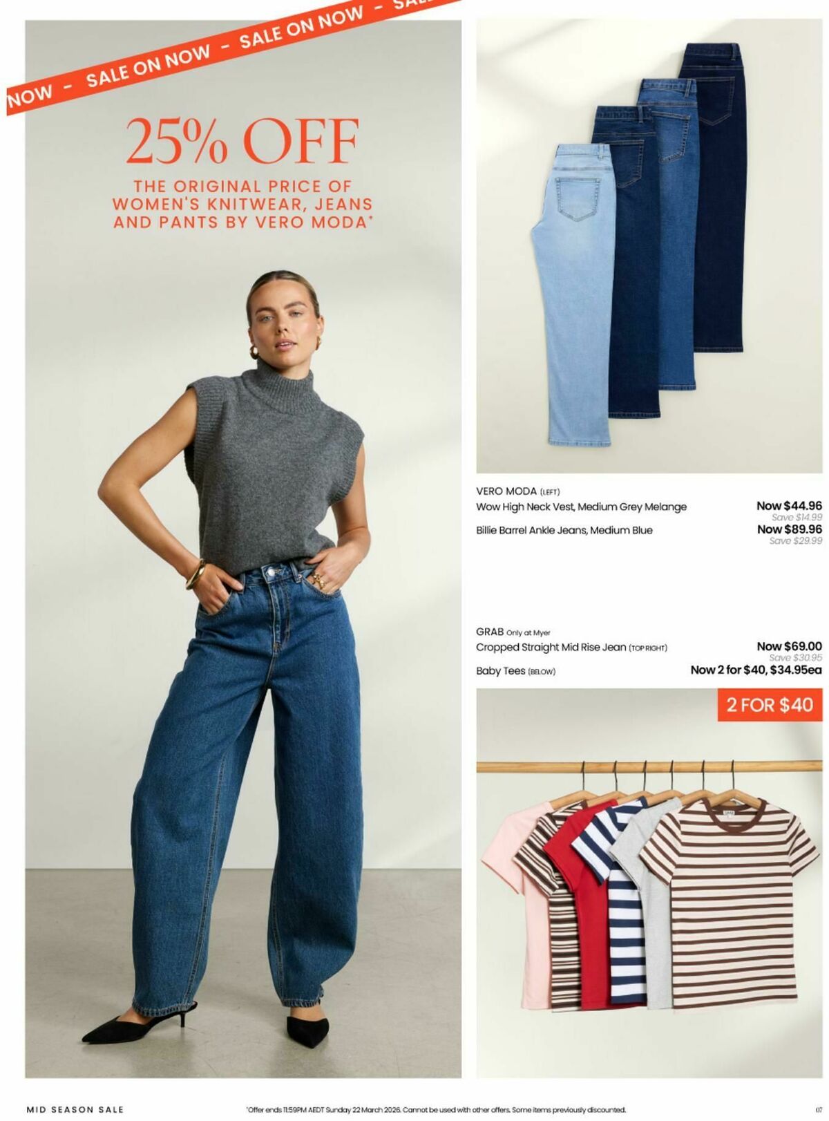 Myer Mid Season Sale Catalogues from 4 March