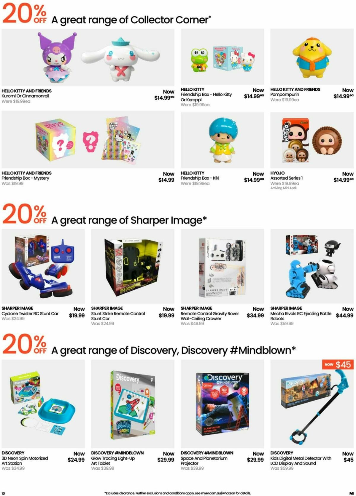 Myer Catalogues from 30 March