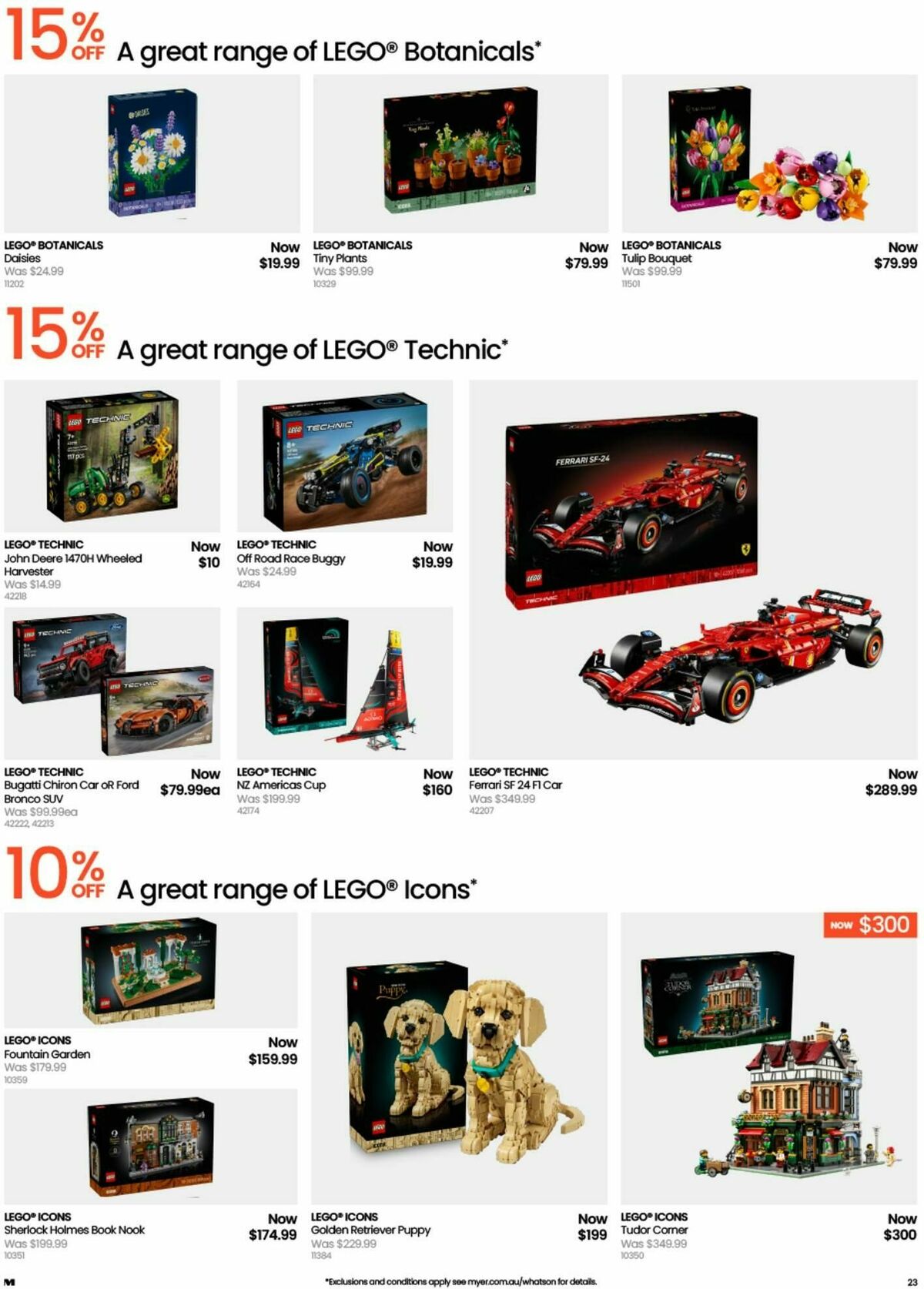 Myer Catalogues from 30 March