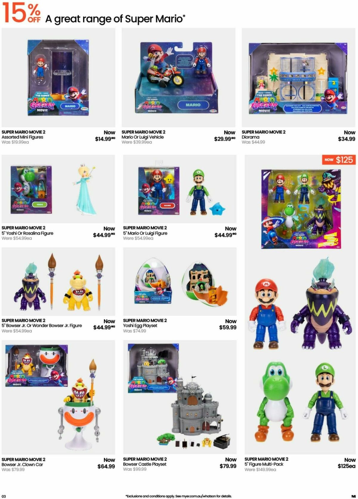 Myer Catalogues from 30 March