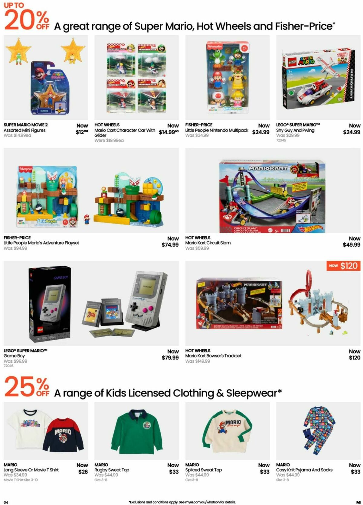 Myer Catalogues from 30 March