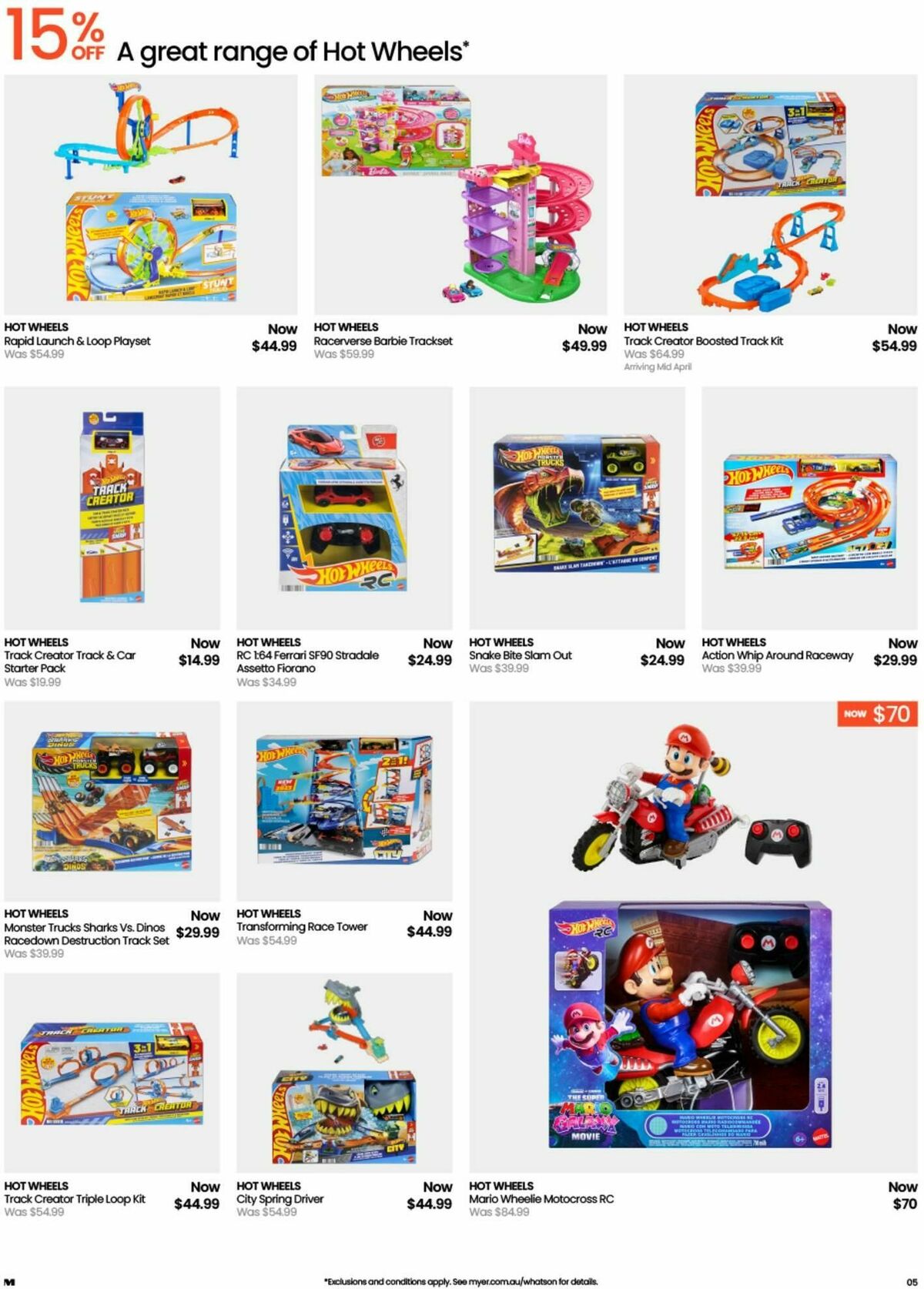 Myer Catalogues from 30 March