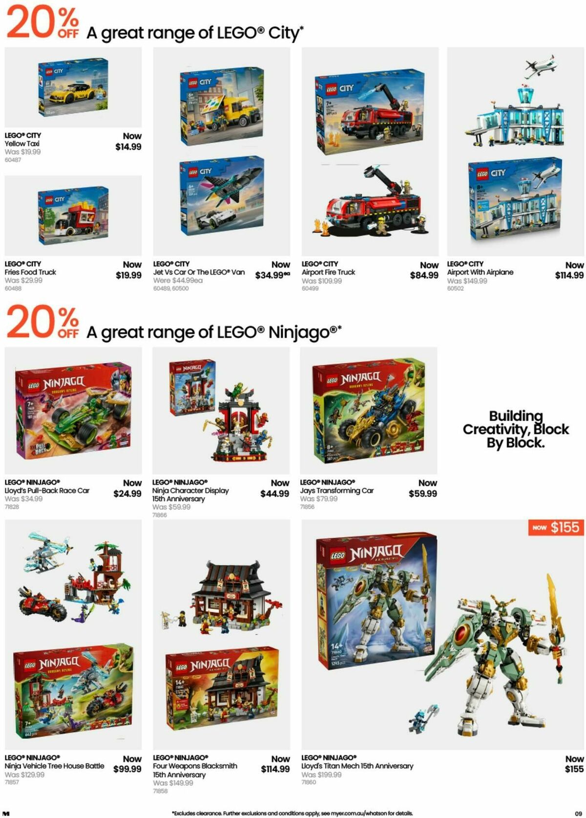 Myer Catalogues from 30 March