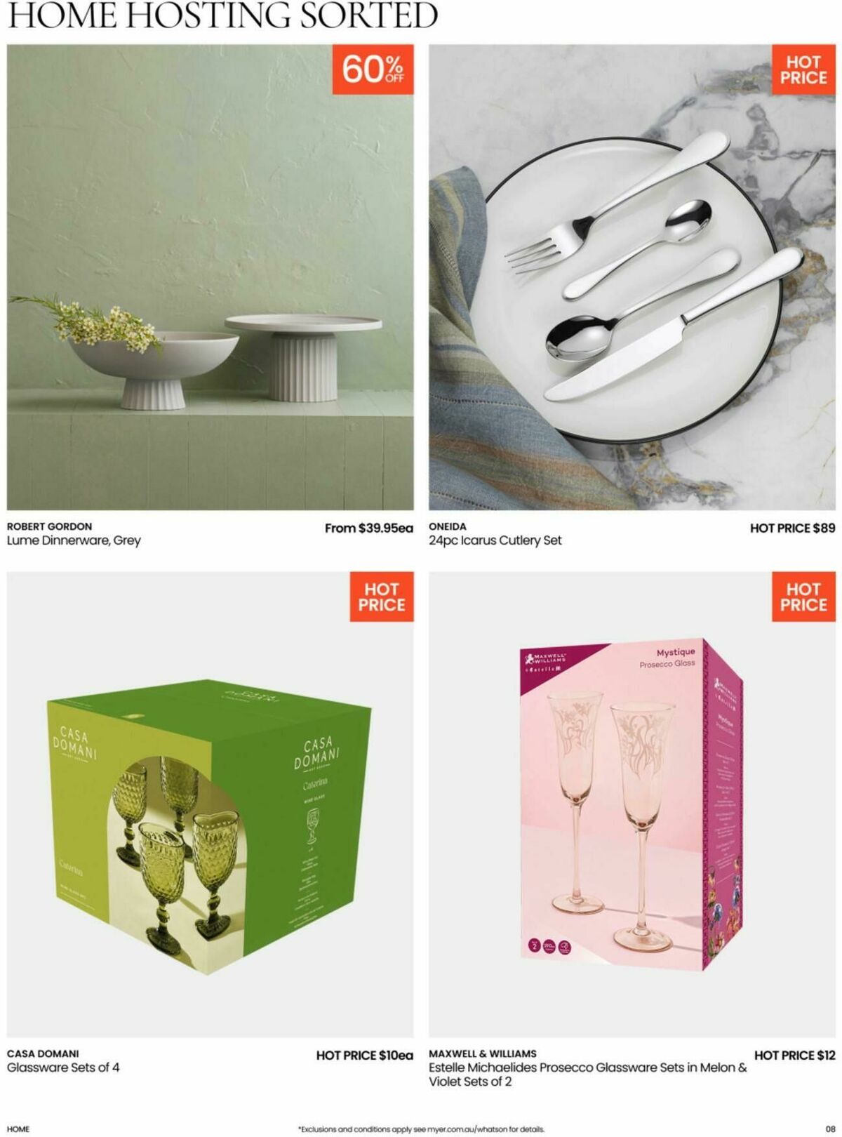 Myer Catalogues from 8 April