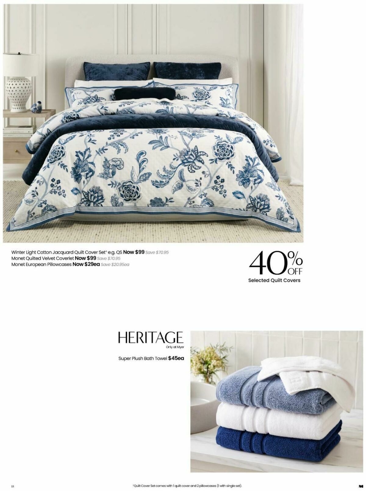 Myer Home Comforts Catalogues from 28 April
