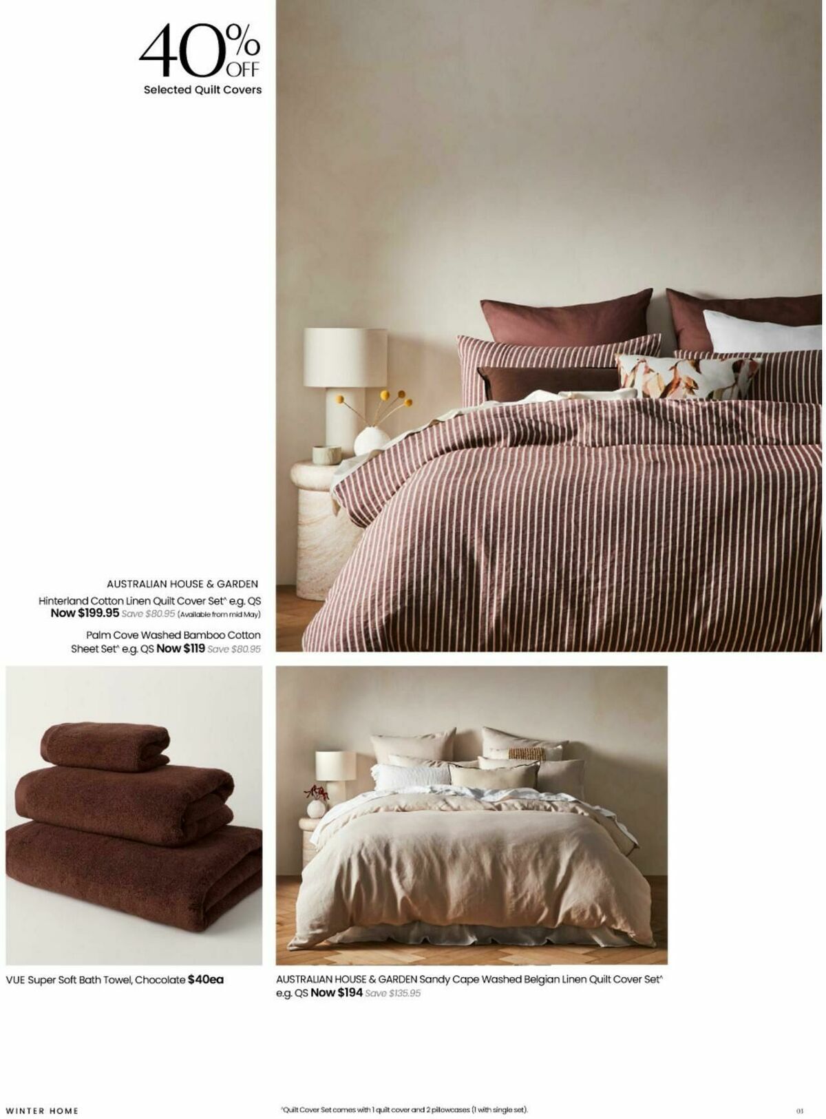 Myer Home Comforts Catalogues from 28 April