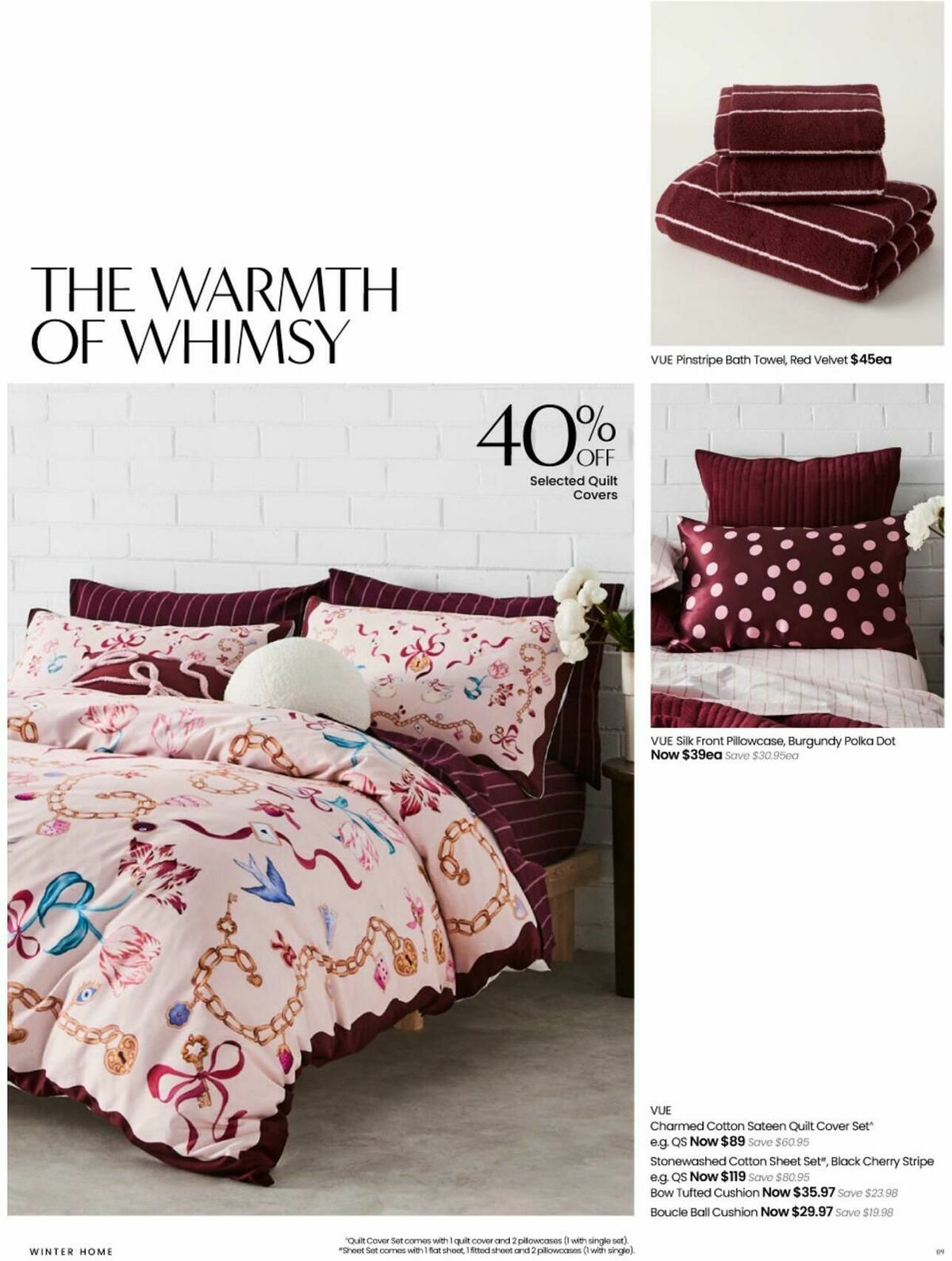 Myer Home Comforts Catalogues from 28 April