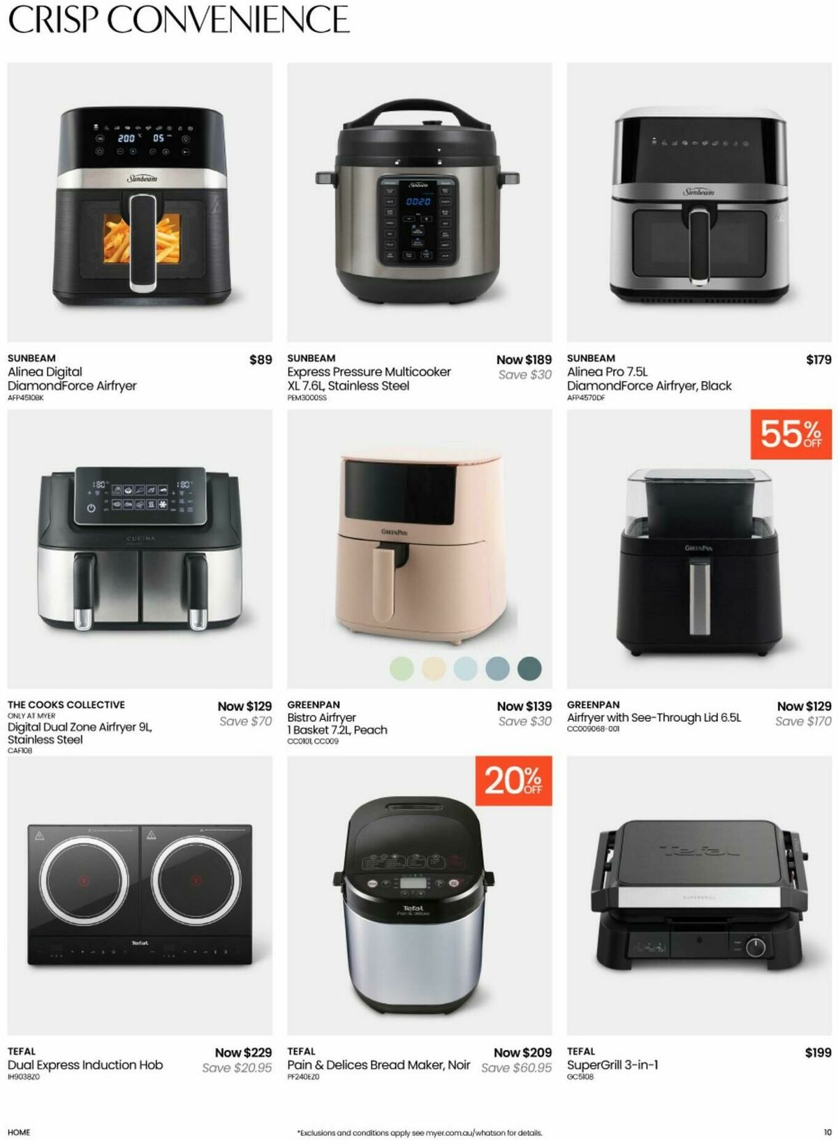 Myer Catalogues from 5 May