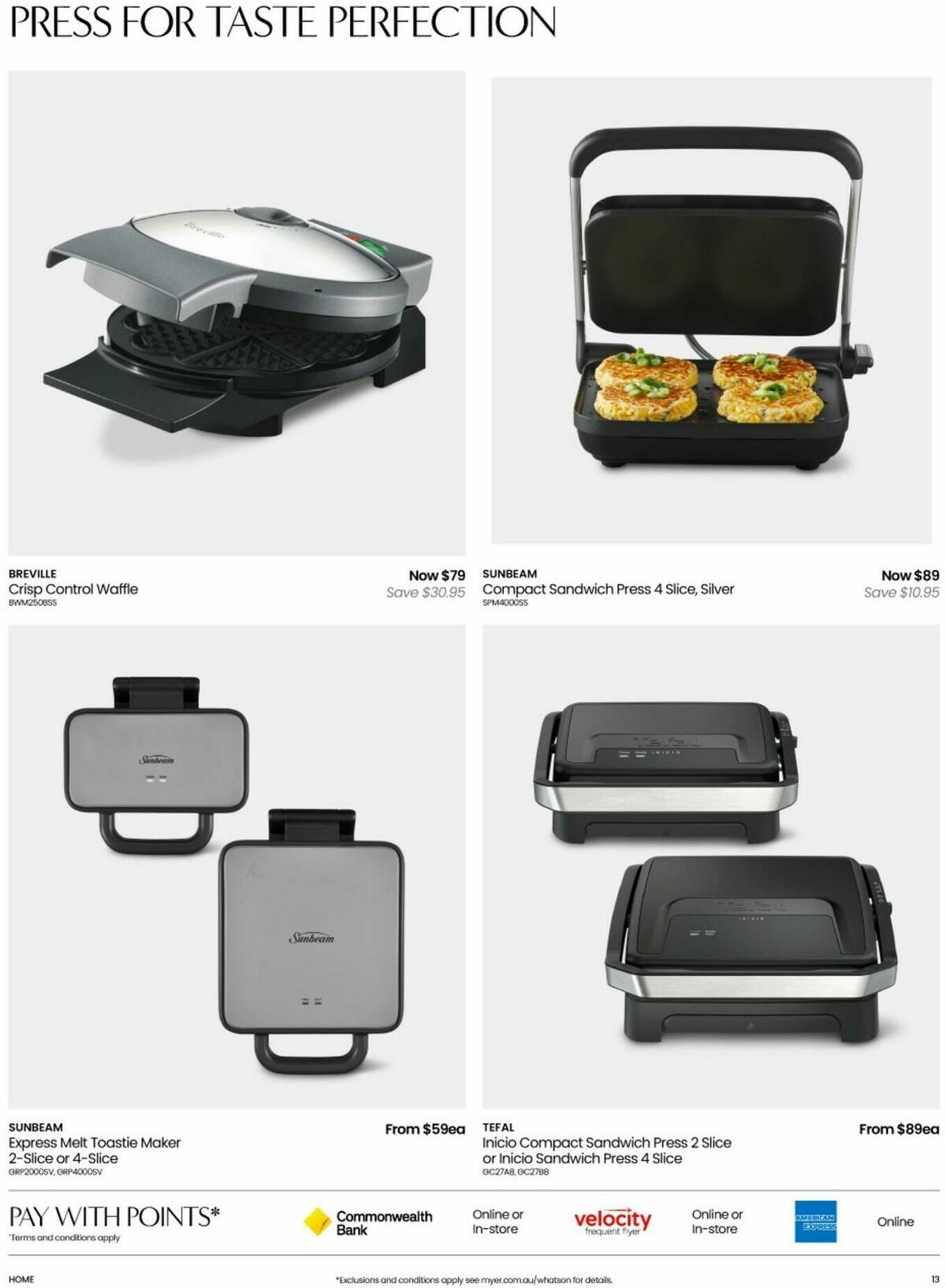 Myer Catalogues from 5 May