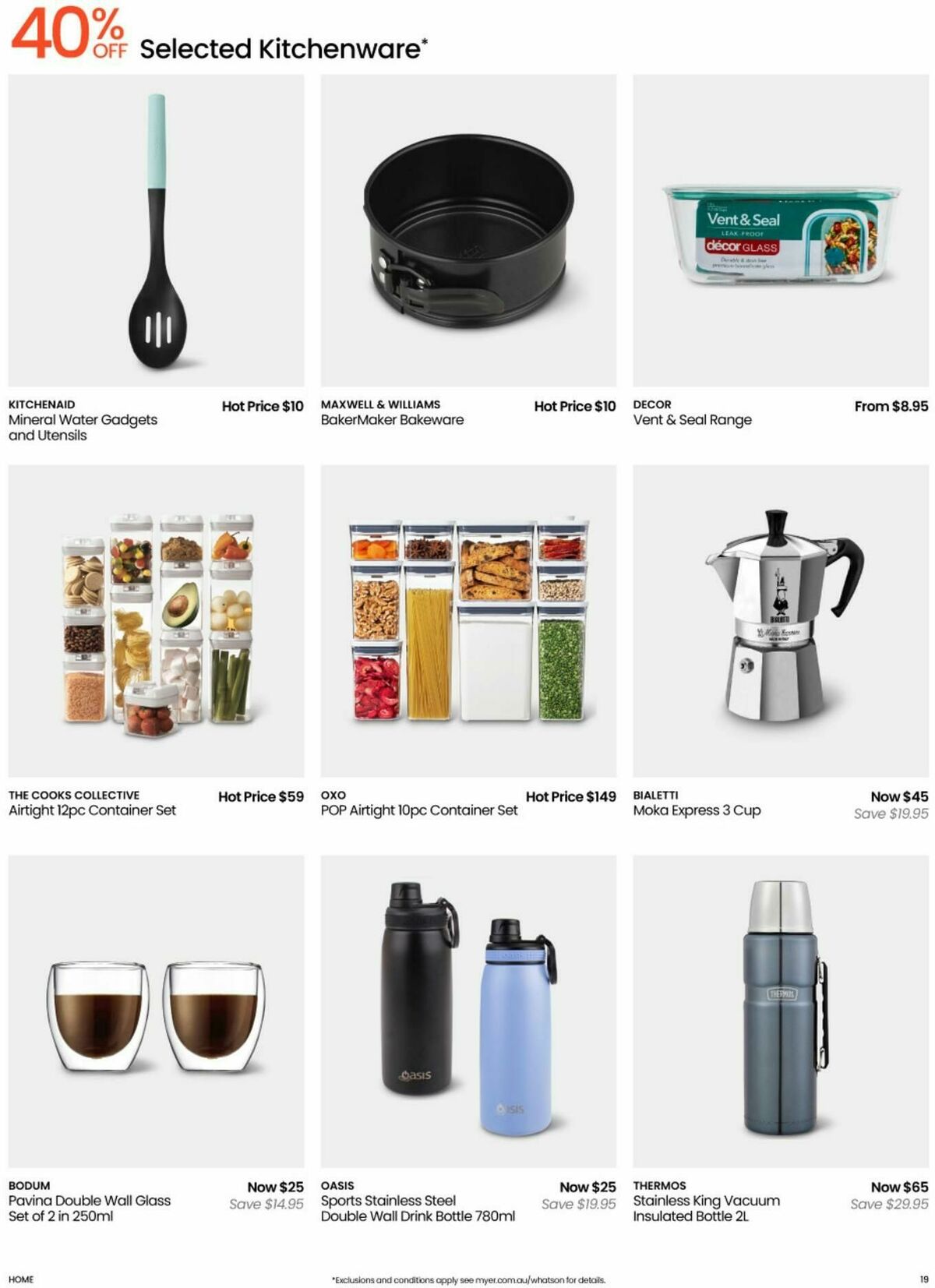Myer Catalogues from 5 May