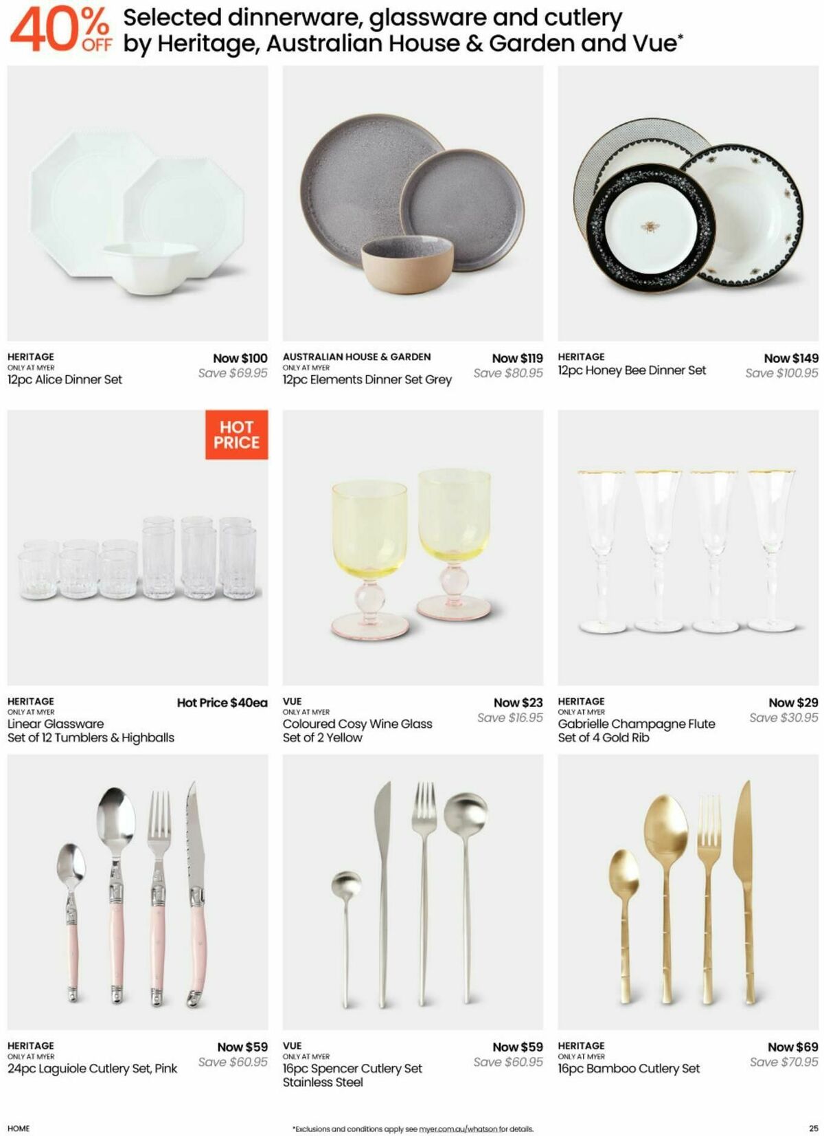 Myer Catalogues from 5 May