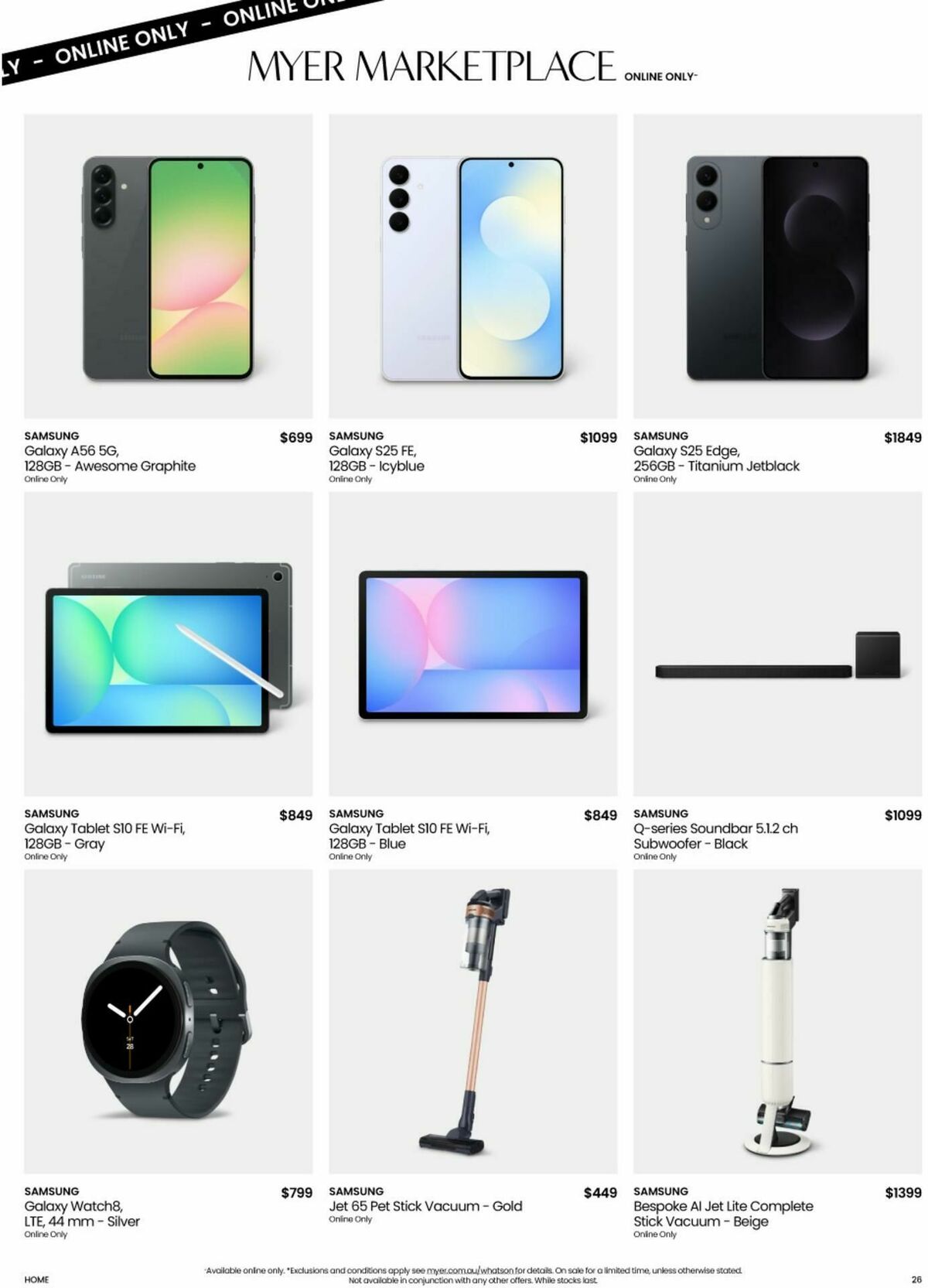 Myer Catalogues from 5 May