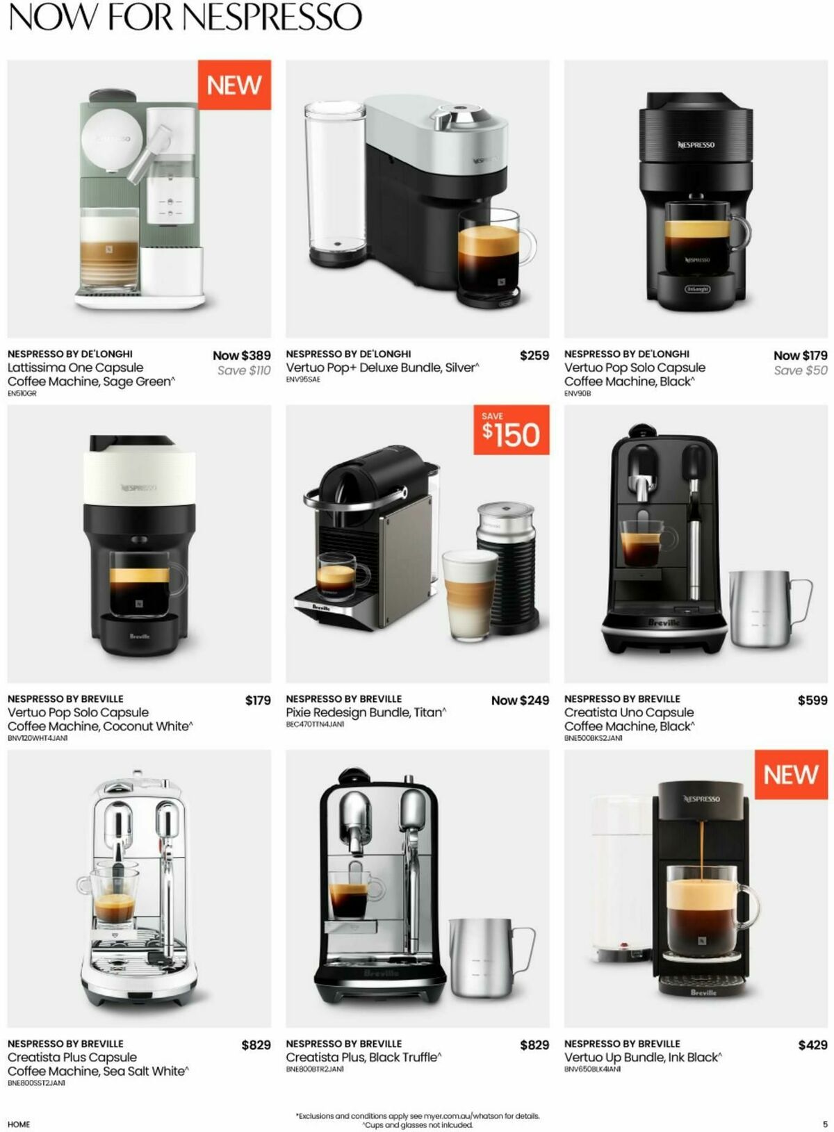 Myer Catalogues from 5 May