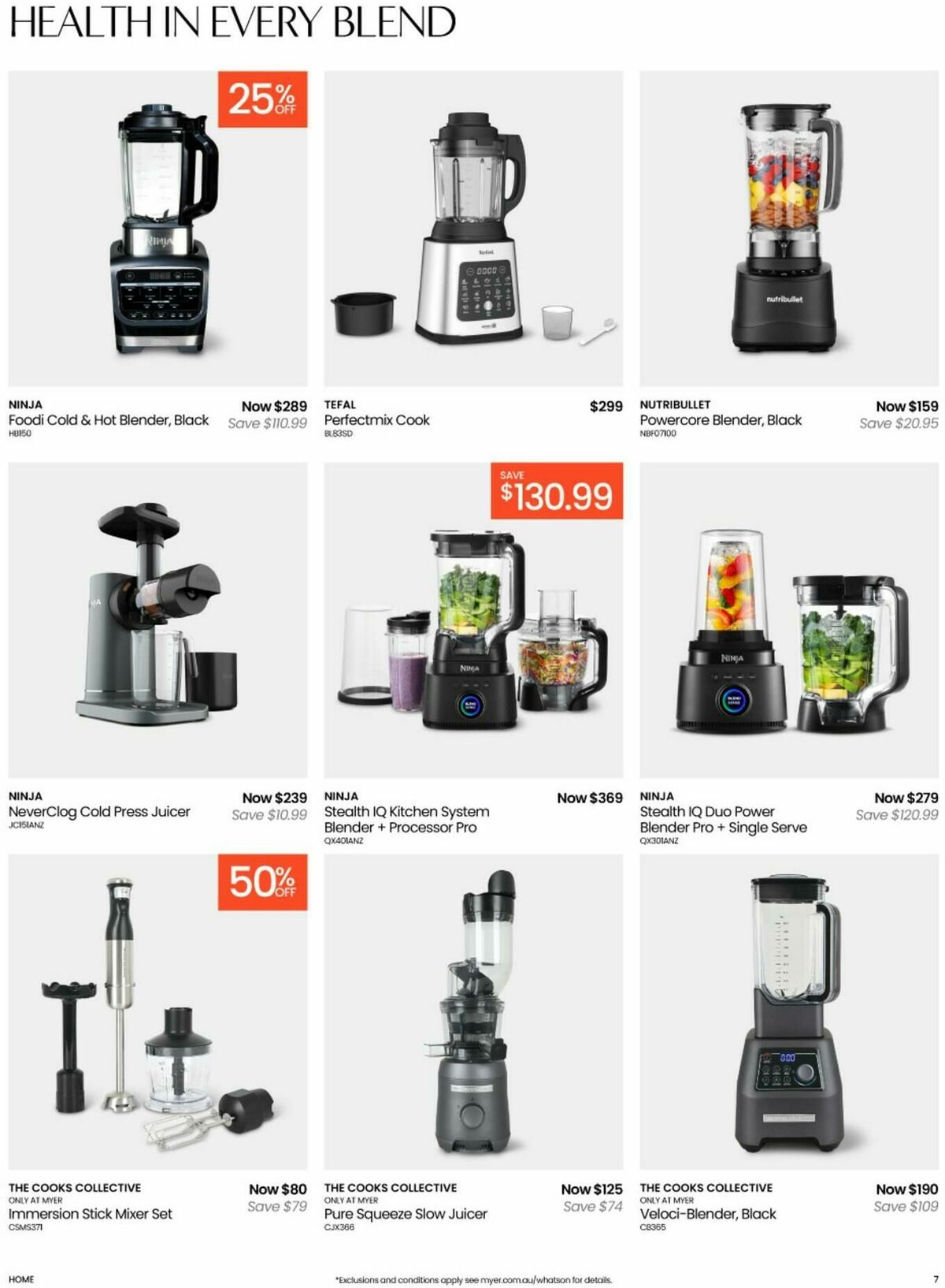 Myer Catalogues from 5 May