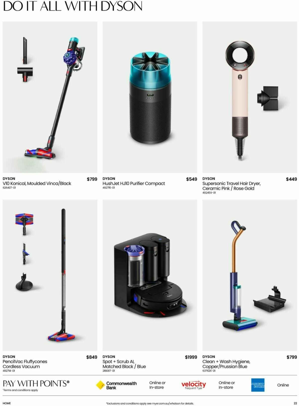Myer Bed, Bath & Living Essentials Catalogues from 5 May