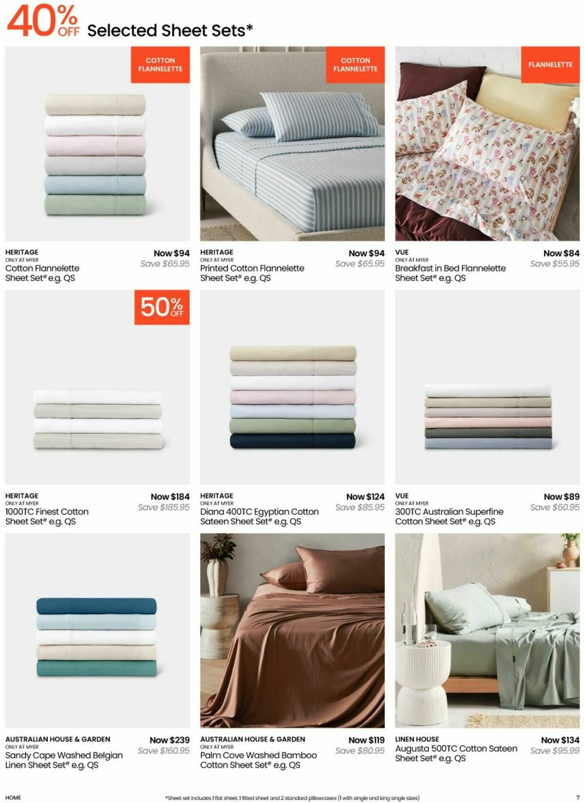 Myer Bed, Bath & Living Essentials Catalogues from 5 May
